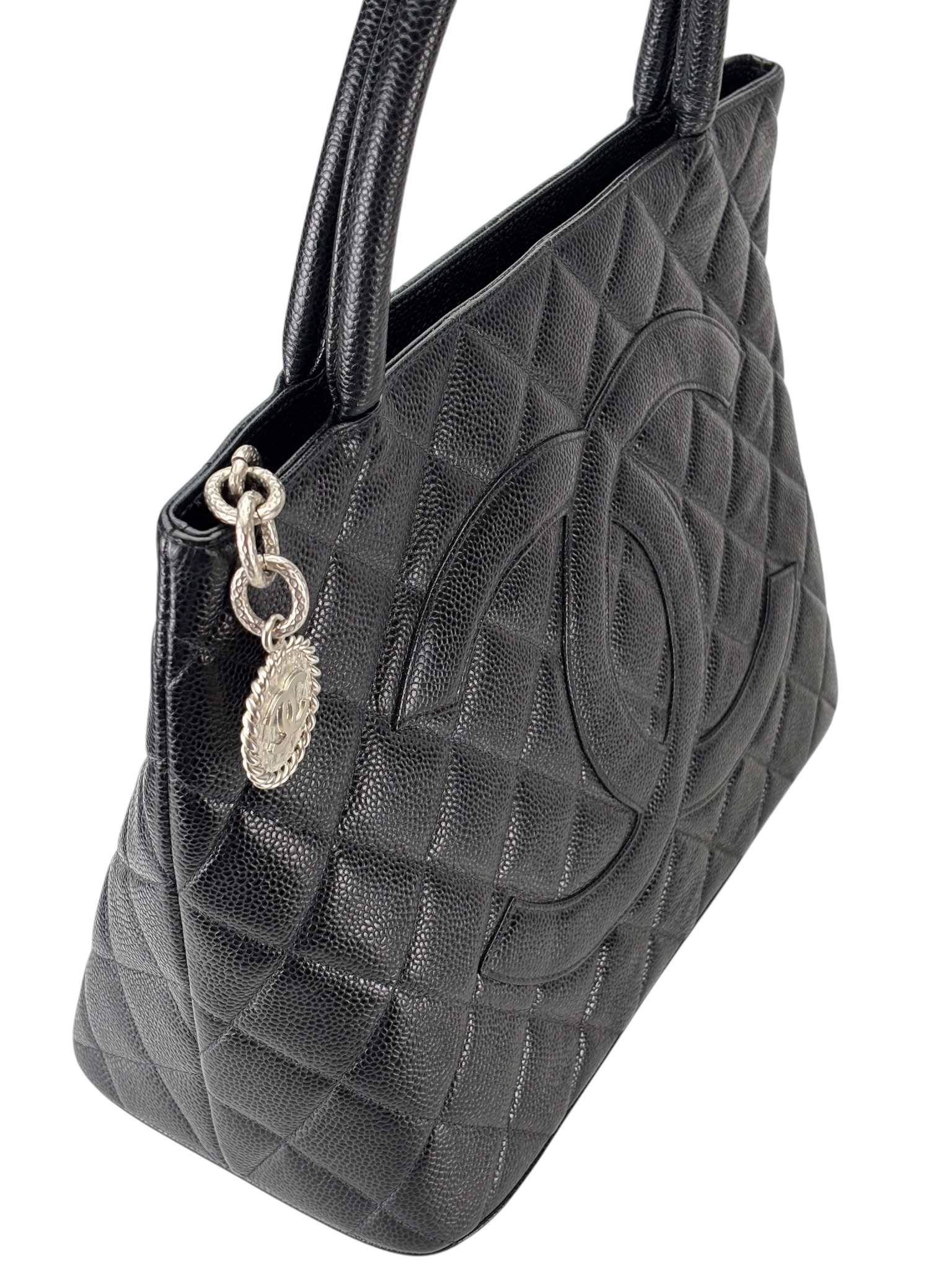 CHANEL - Caviar Reprint Tote Matrasse Tote Bag 