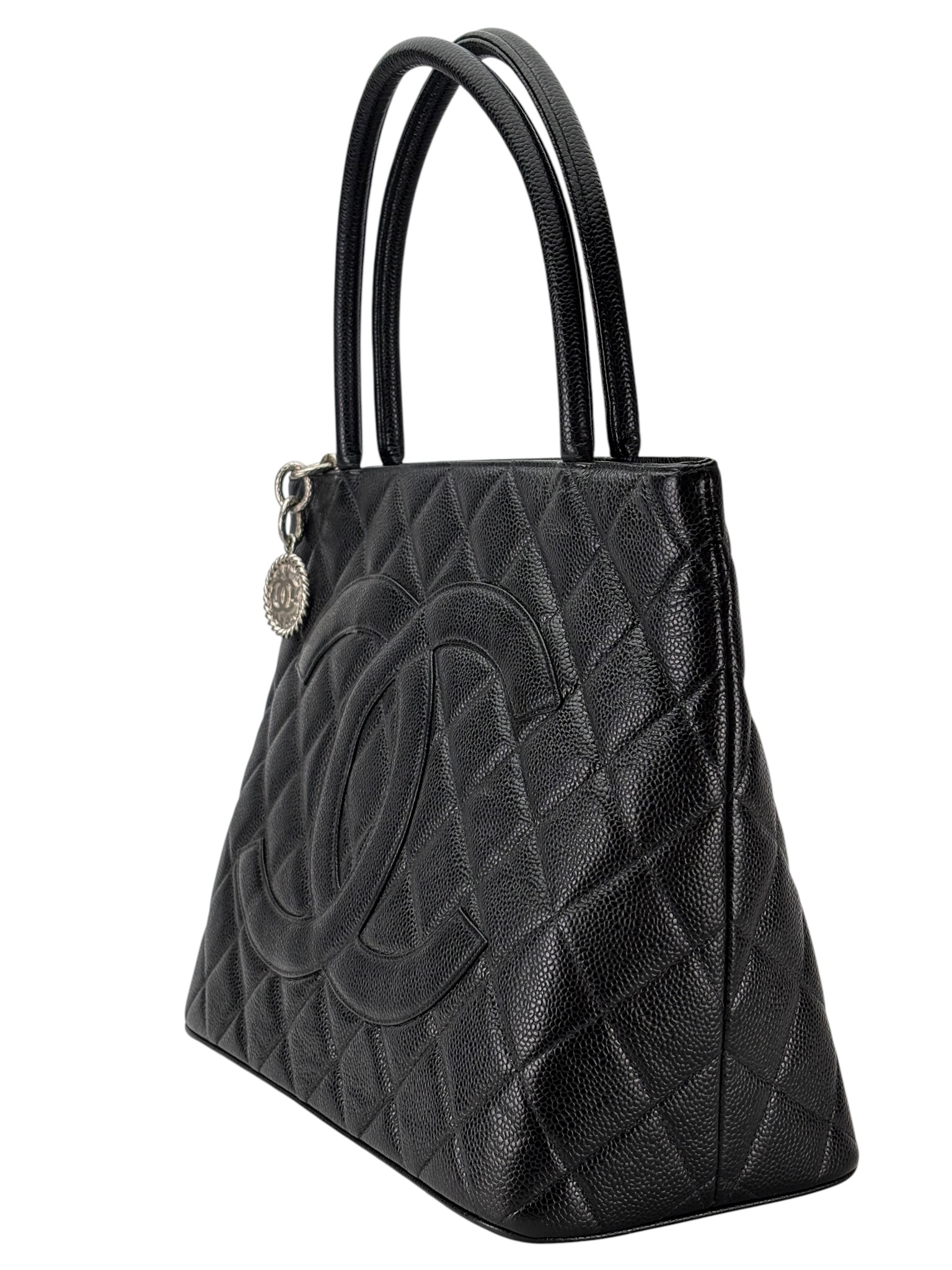 CHANEL - Caviar Reprint Tote Matrasse Tote Bag 