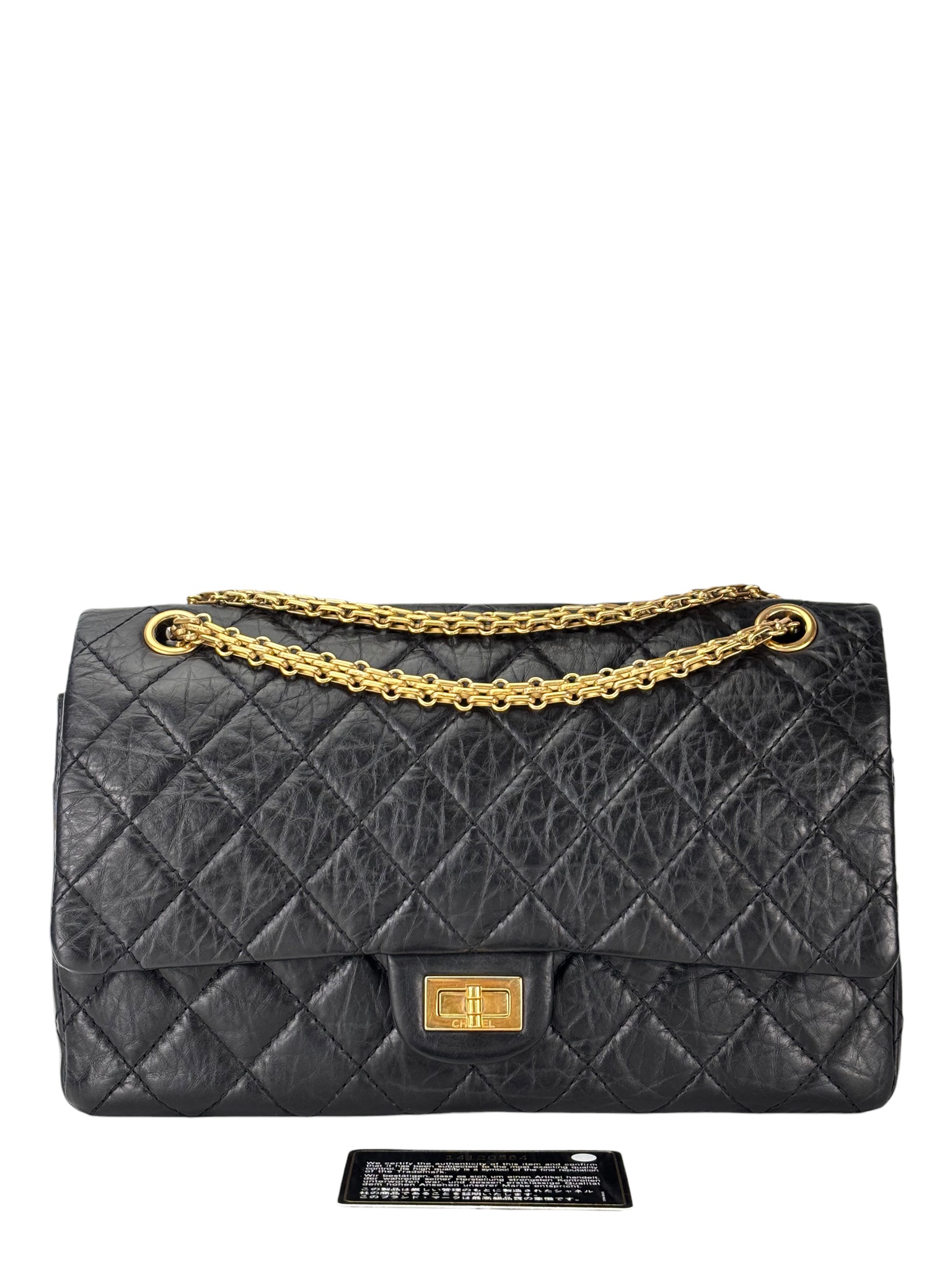 CHANEL - 2.55 Reissue Quilted Calfskin Leather Flap Bag 