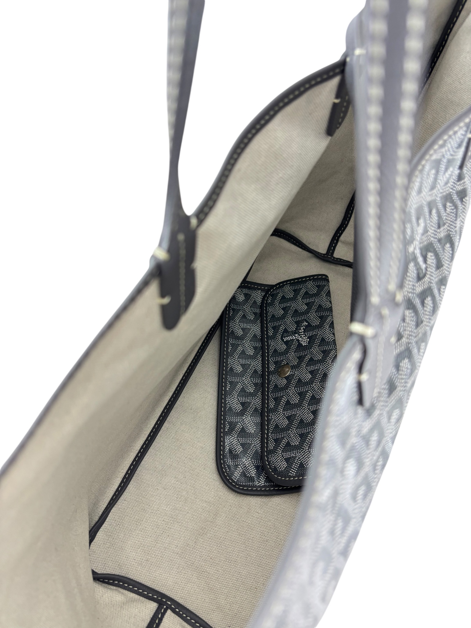 GOYARD - Saint Louis PM Tote Bag Grey