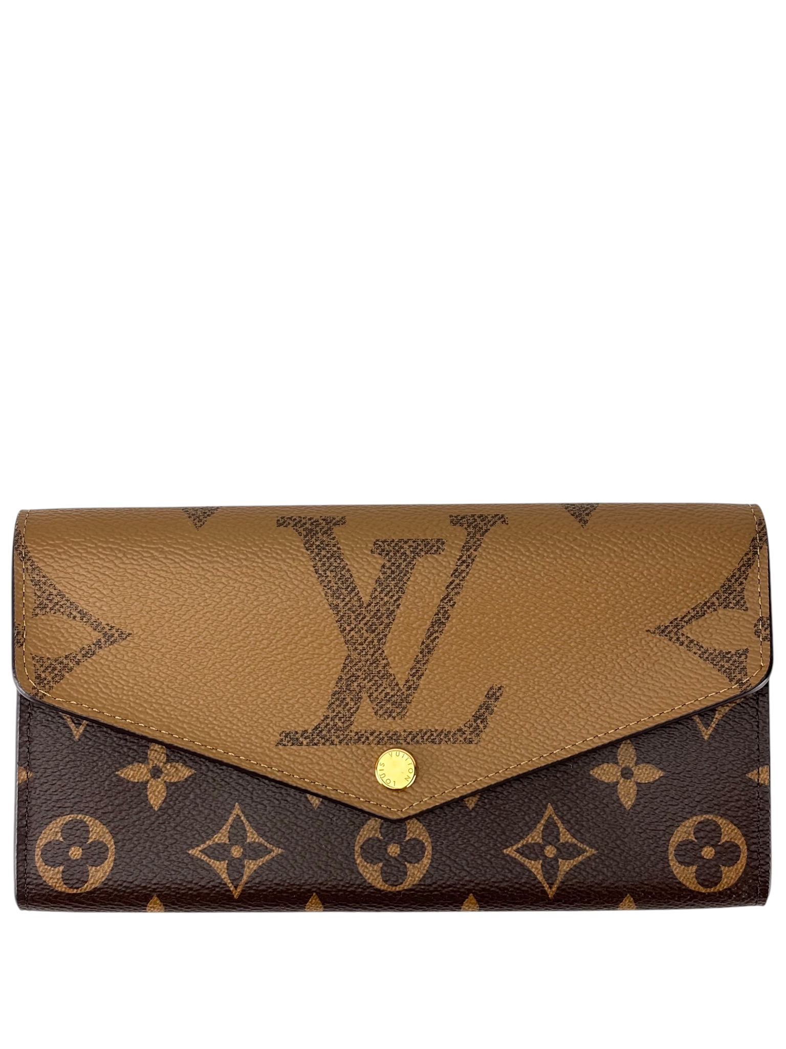 LOUIS VUITTON - Canvas Monogram Portefeuille Sarah Wallet 