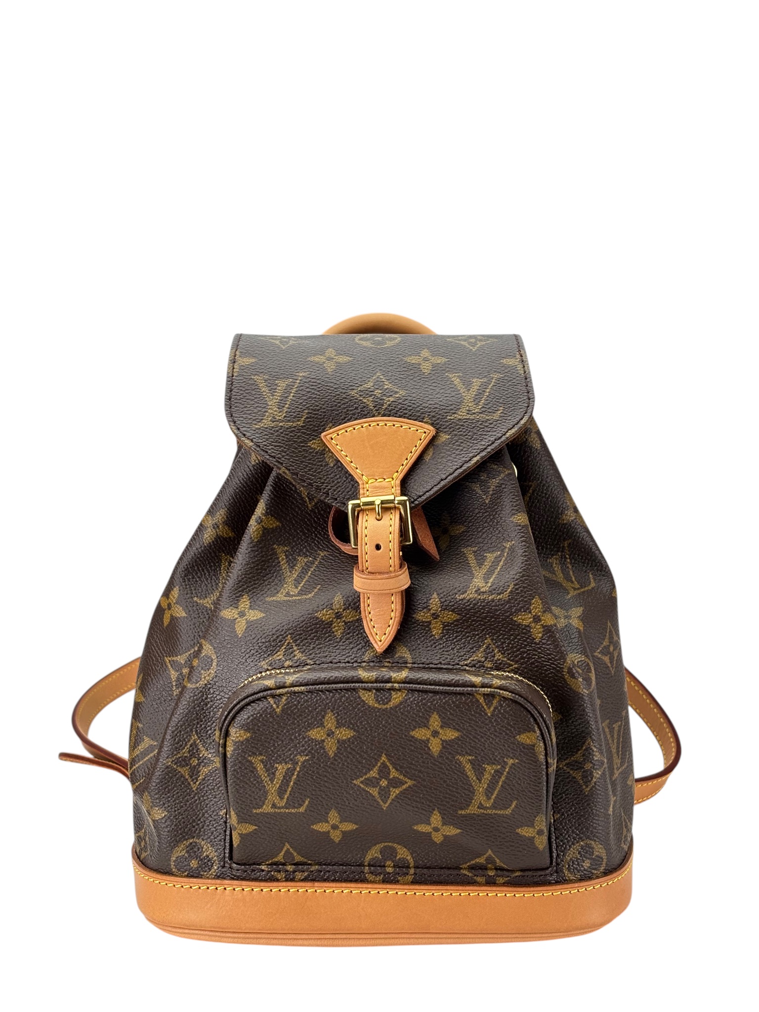 LOUIS VUITTON - Monogram Canvas Montsouris Backpack Mini Brown