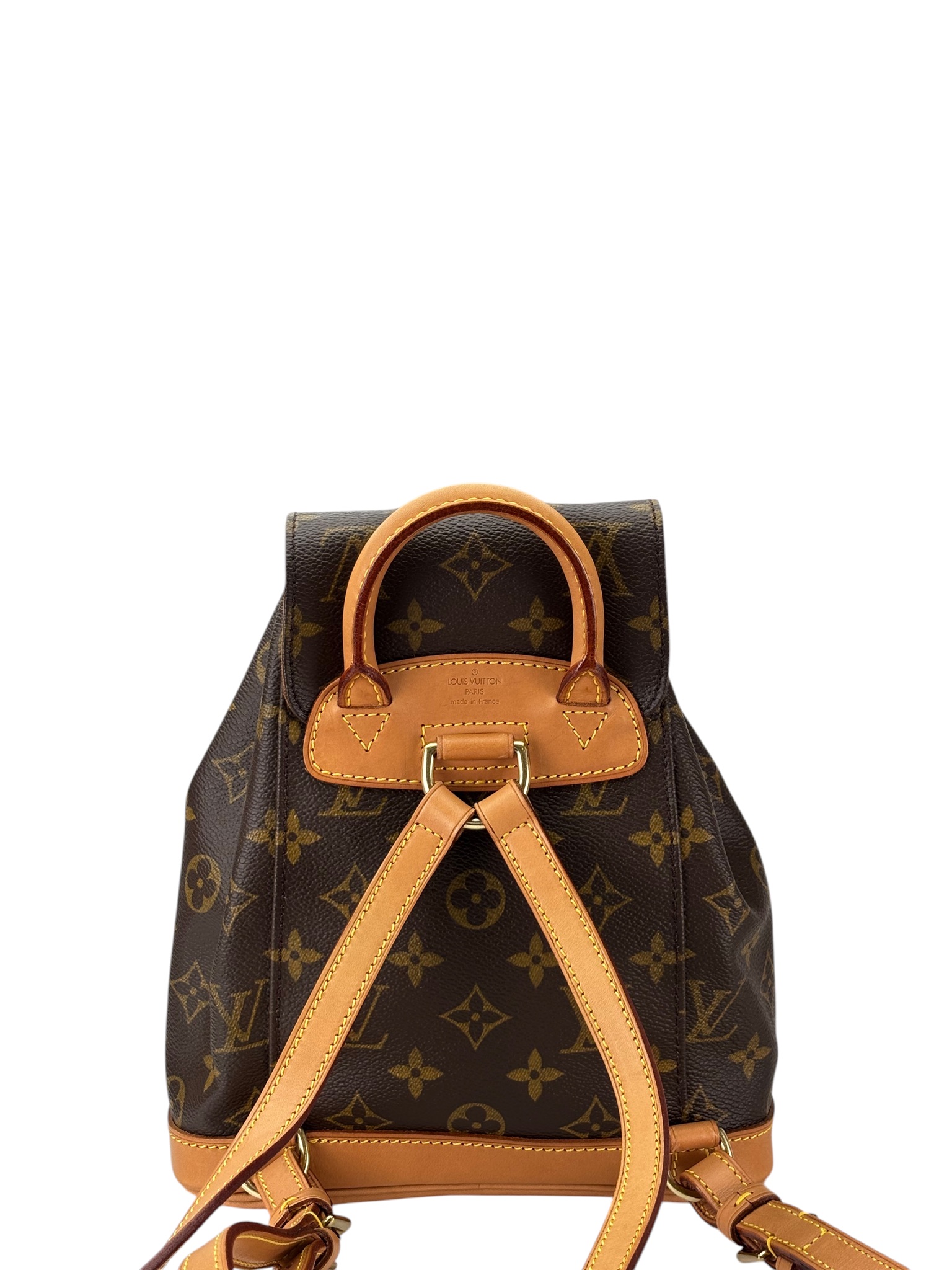 LOUIS VUITTON - Monogram Canvas Montsouris Backpack Mini Brown