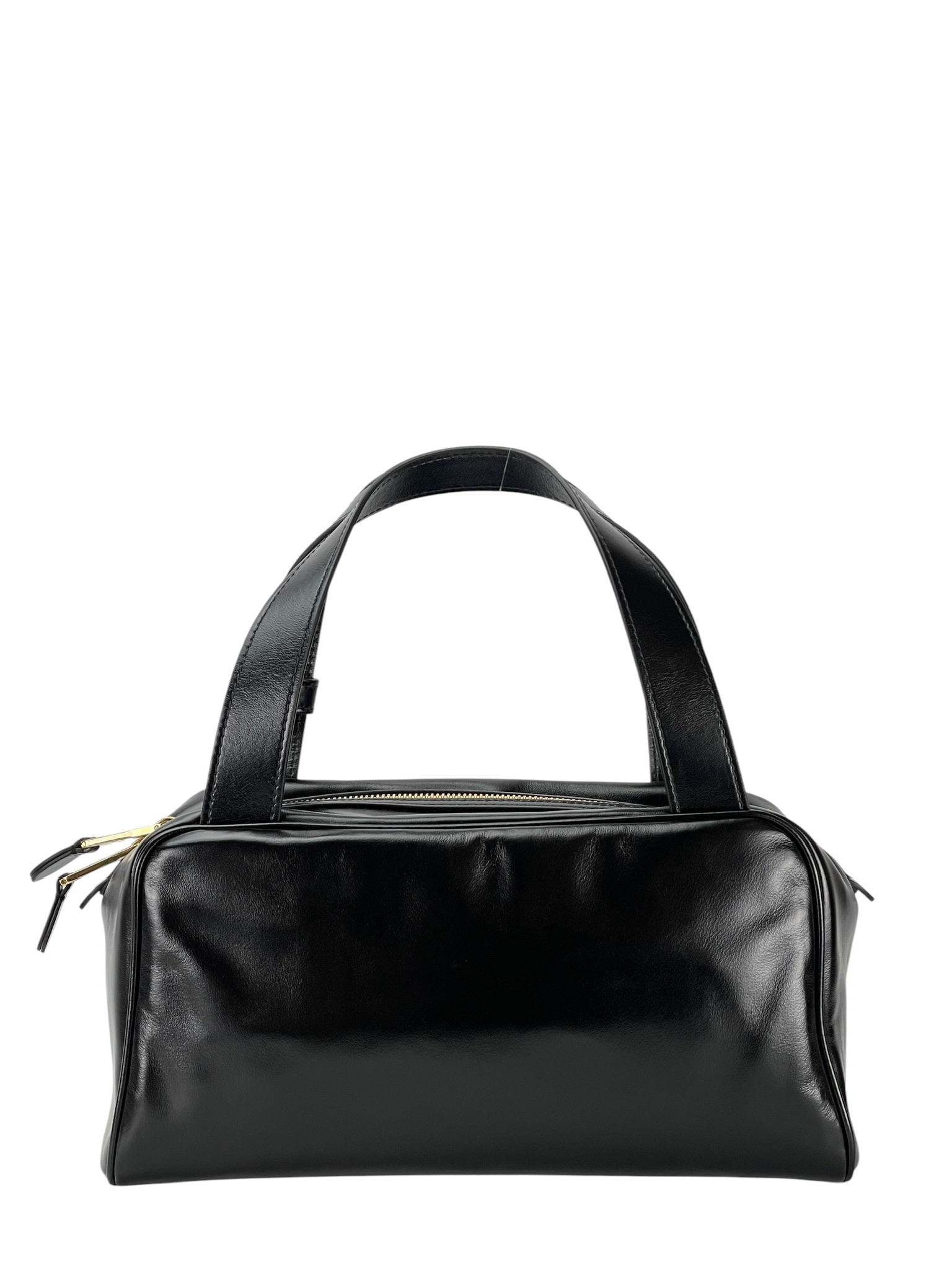 MIUMIU - Black Leather Softy Shine Handbag