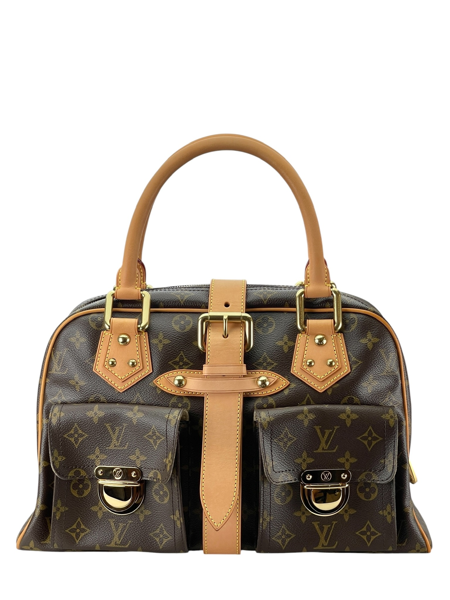LOUIS VUITTON - Monogram Manhattan PM Handbag
