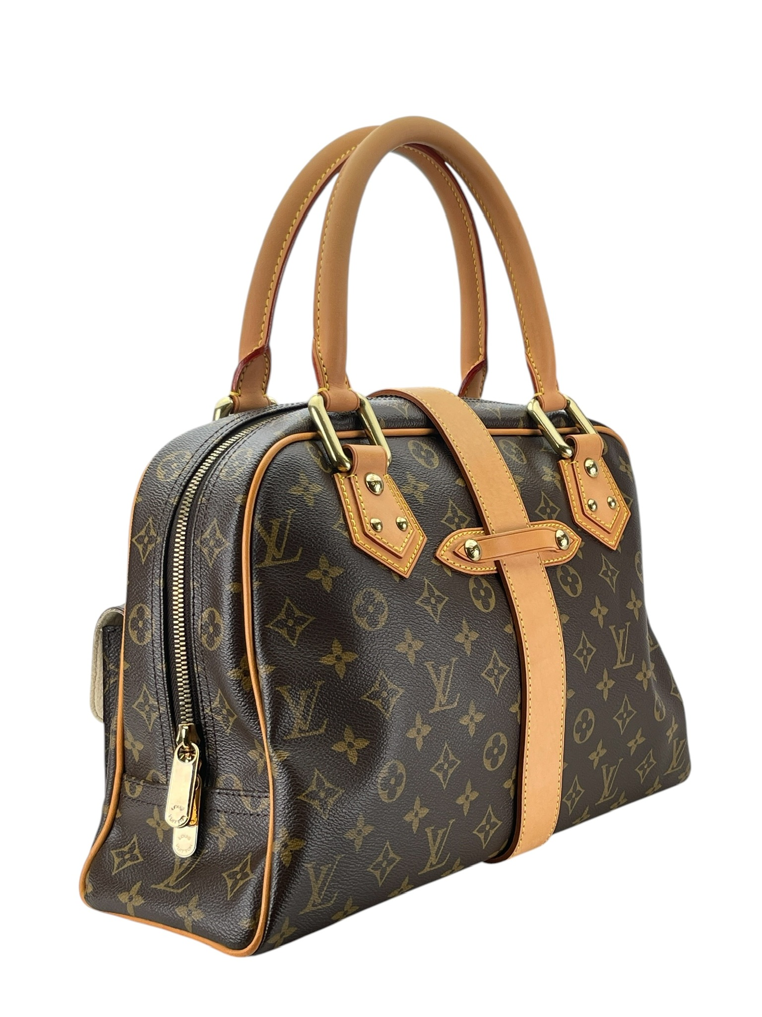 LOUIS VUITTON - Monogram Manhattan PM Handbag – Camellia Vintage Tokyo
