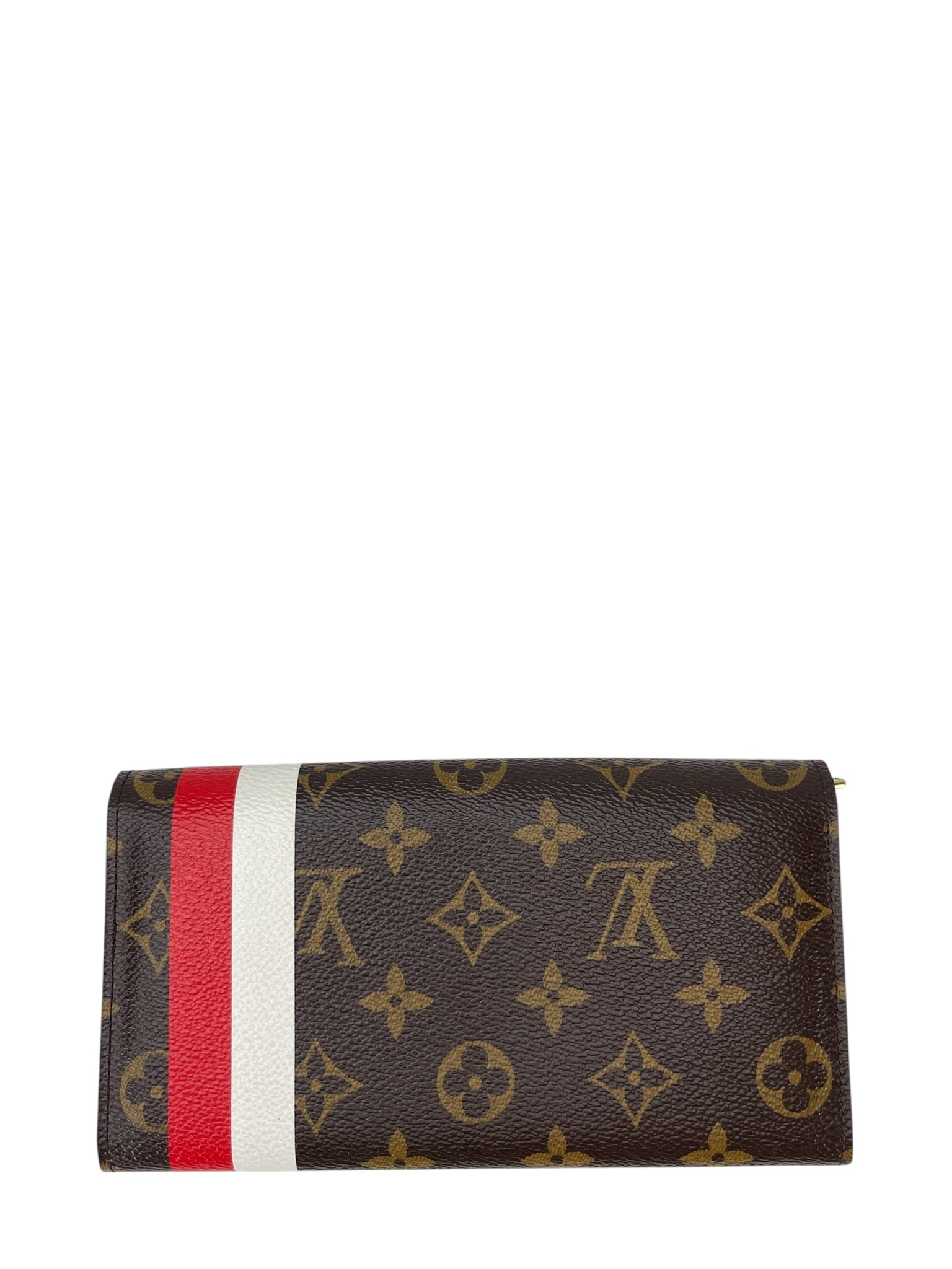 LOUIS VUITTON - Canvas Monogram Groom Sarah Wallet