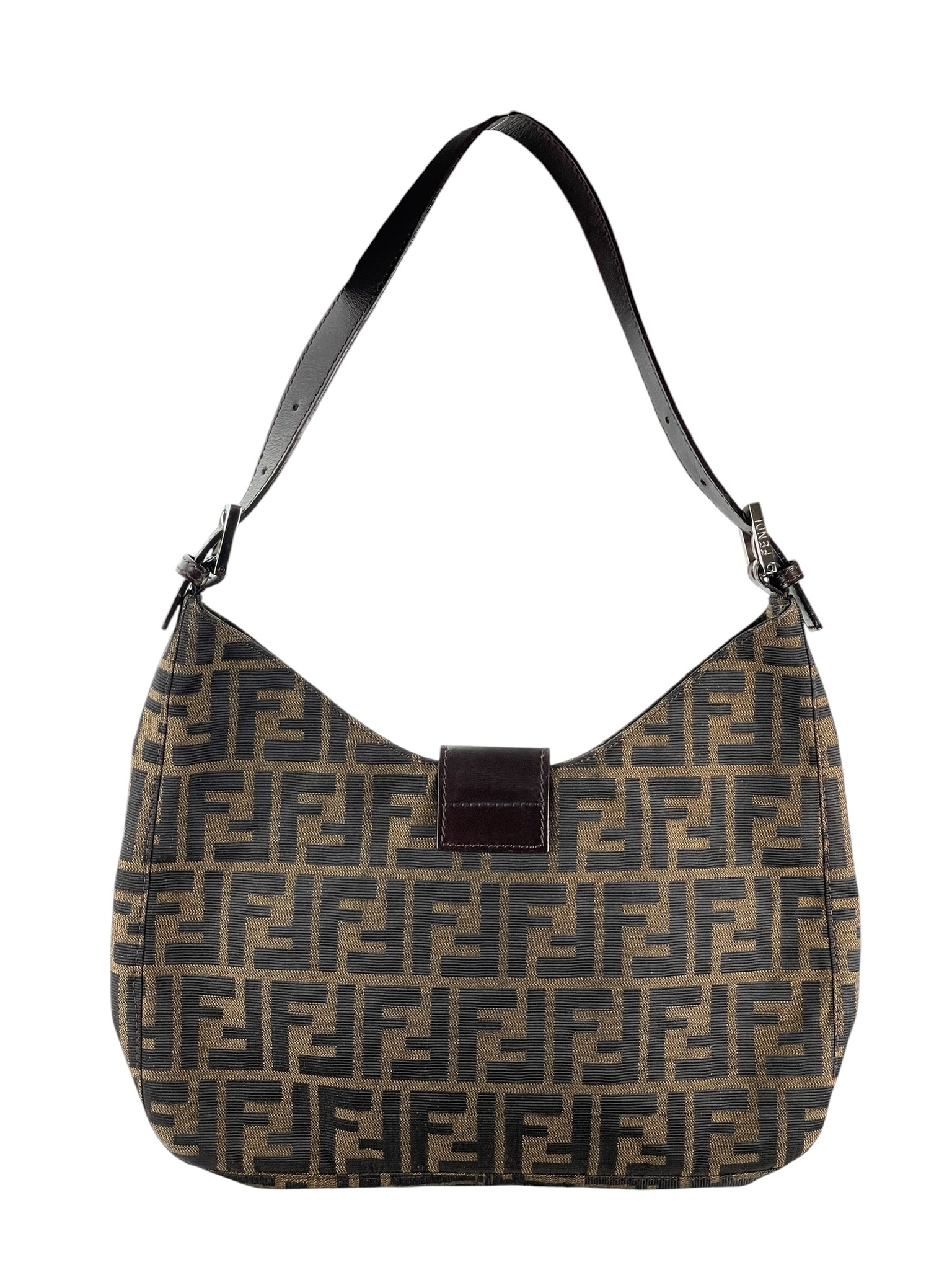 FENDI - Zucca Canvas Shoulder Bag