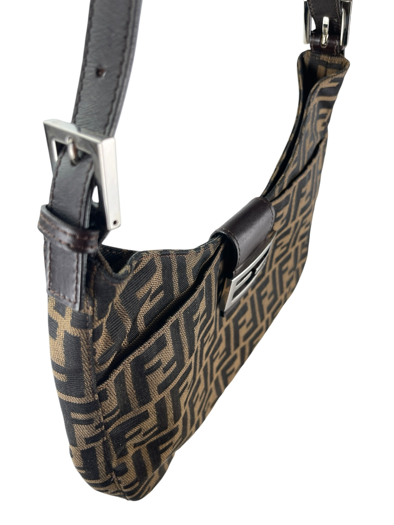 FENDI - Zucca Canvas Shoulder Bag