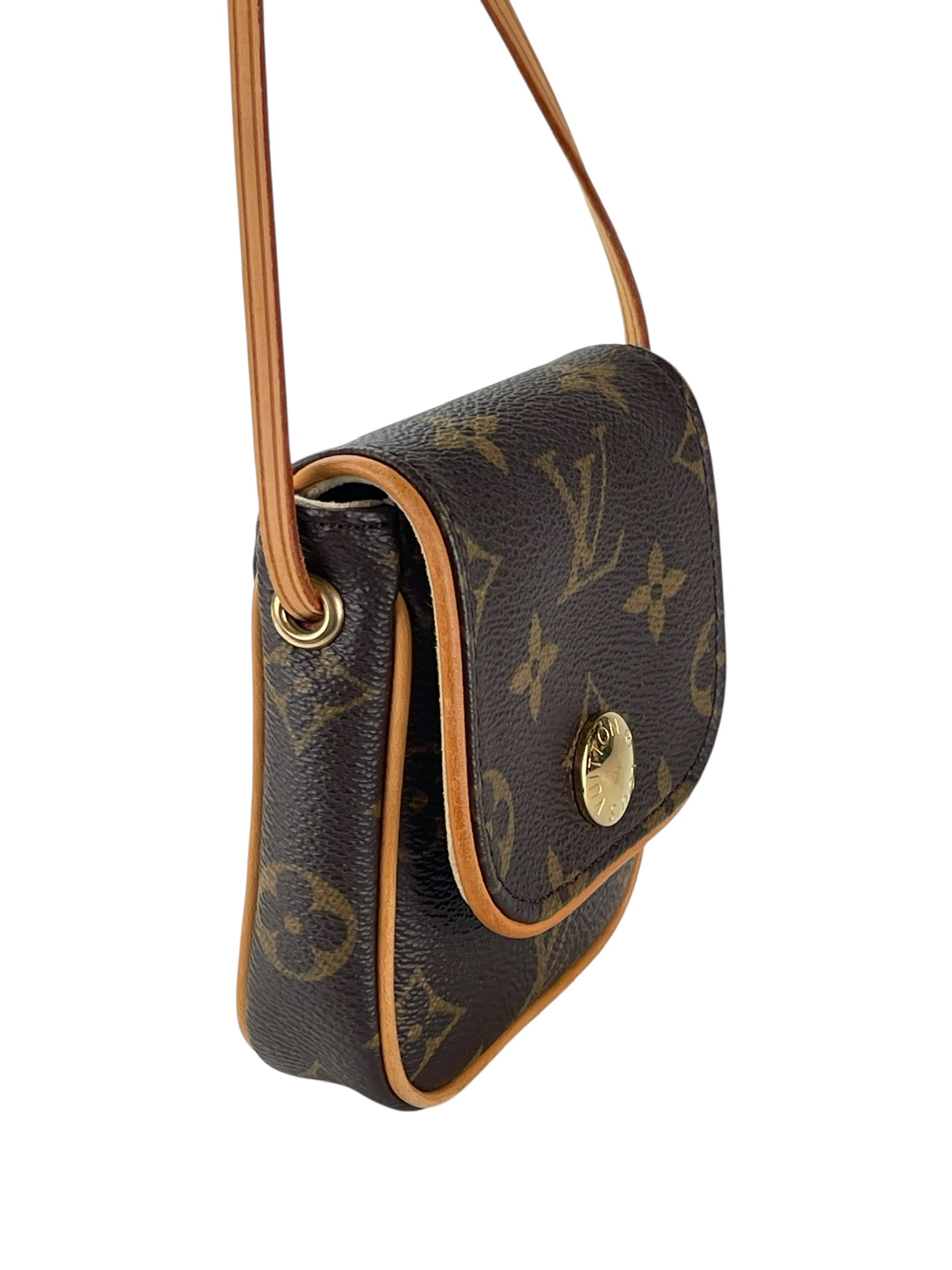 LOUIS VUITTON - Canvas Monogram Pochette Cancun Shoulder Bag