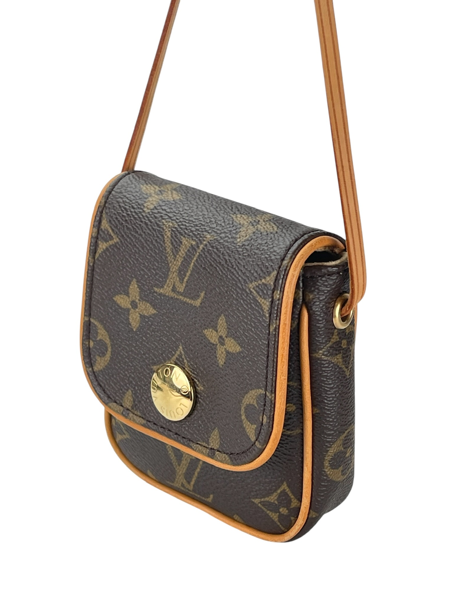 LOUIS VUITTON - Canvas Monogram Pochette Cancun Shoulder Bag