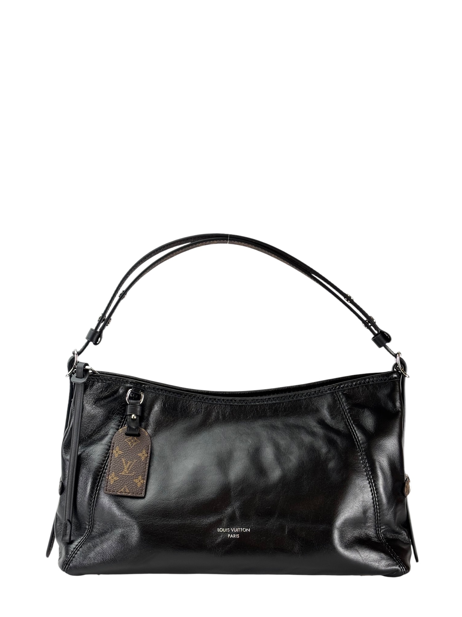 LOUIS VUITTON - CarryAll EW Shoulder Bag Black