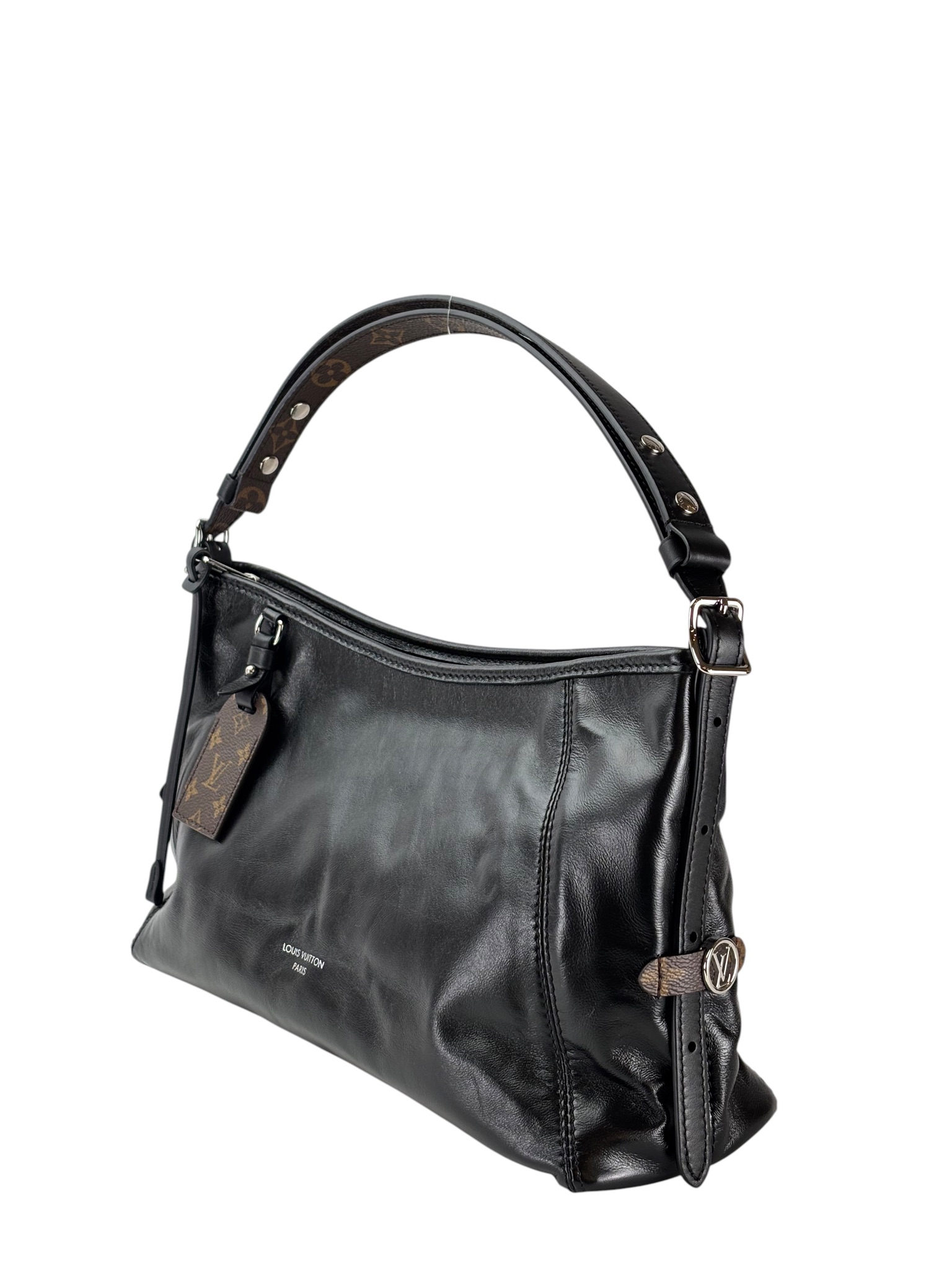 LOUIS VUITTON - CarryAll EW Shoulder Bag Black