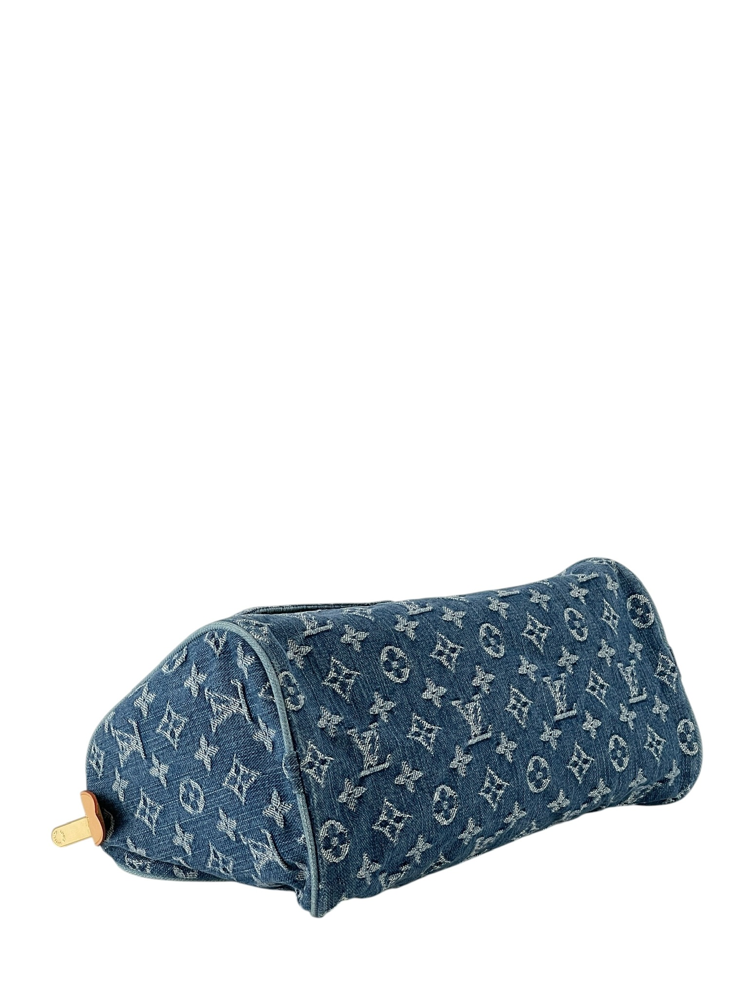 LOUIS VUITTON - Neo Speedy Monogram Denim Handbag Blue