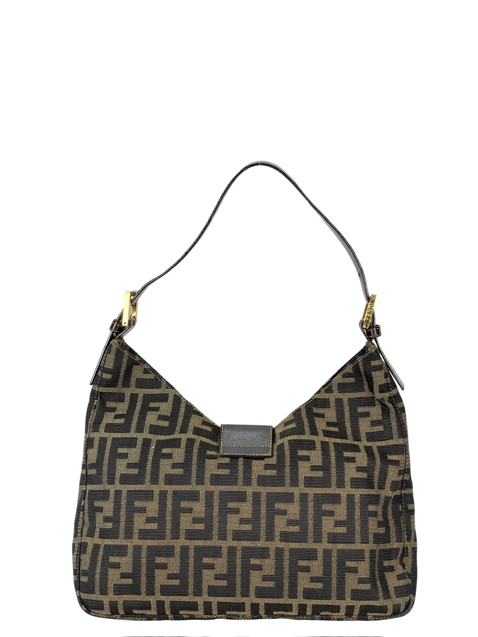 FENDI - Zucca Canvas Shoulder Bag