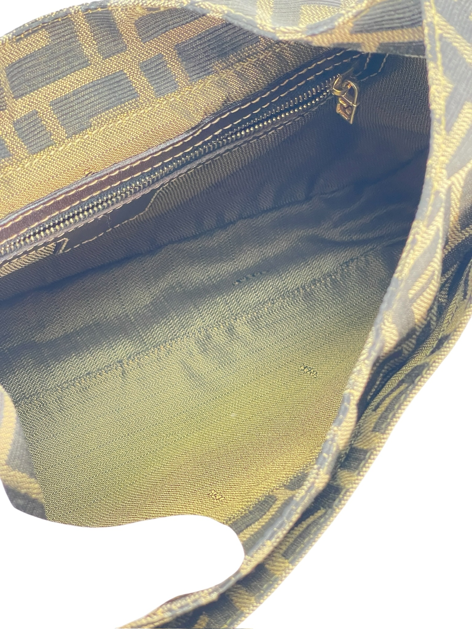FENDI - Zucca Canvas Shoulder Bag