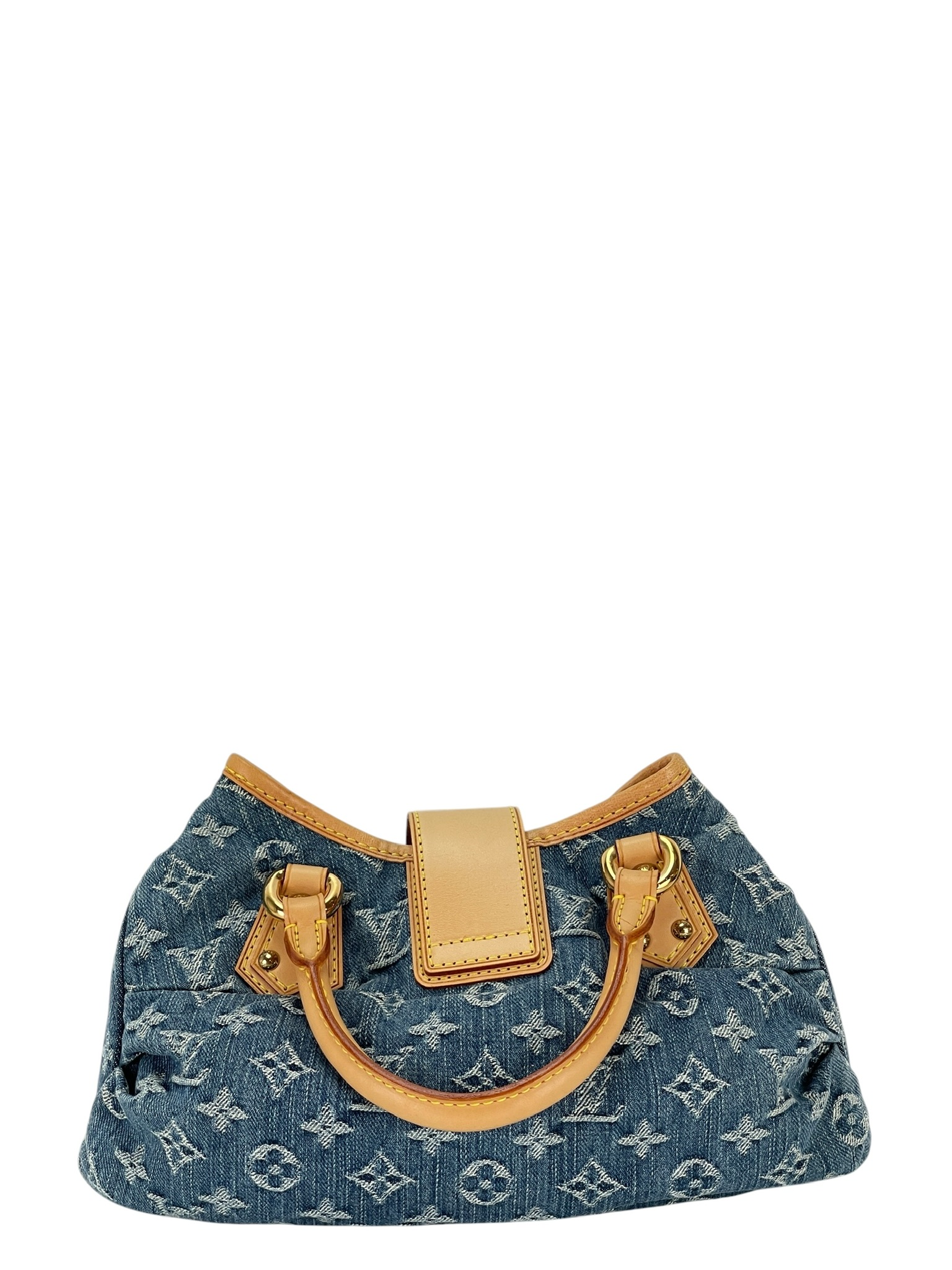 LOUIS VUITTON - Pleaty Blue Monogram Denim