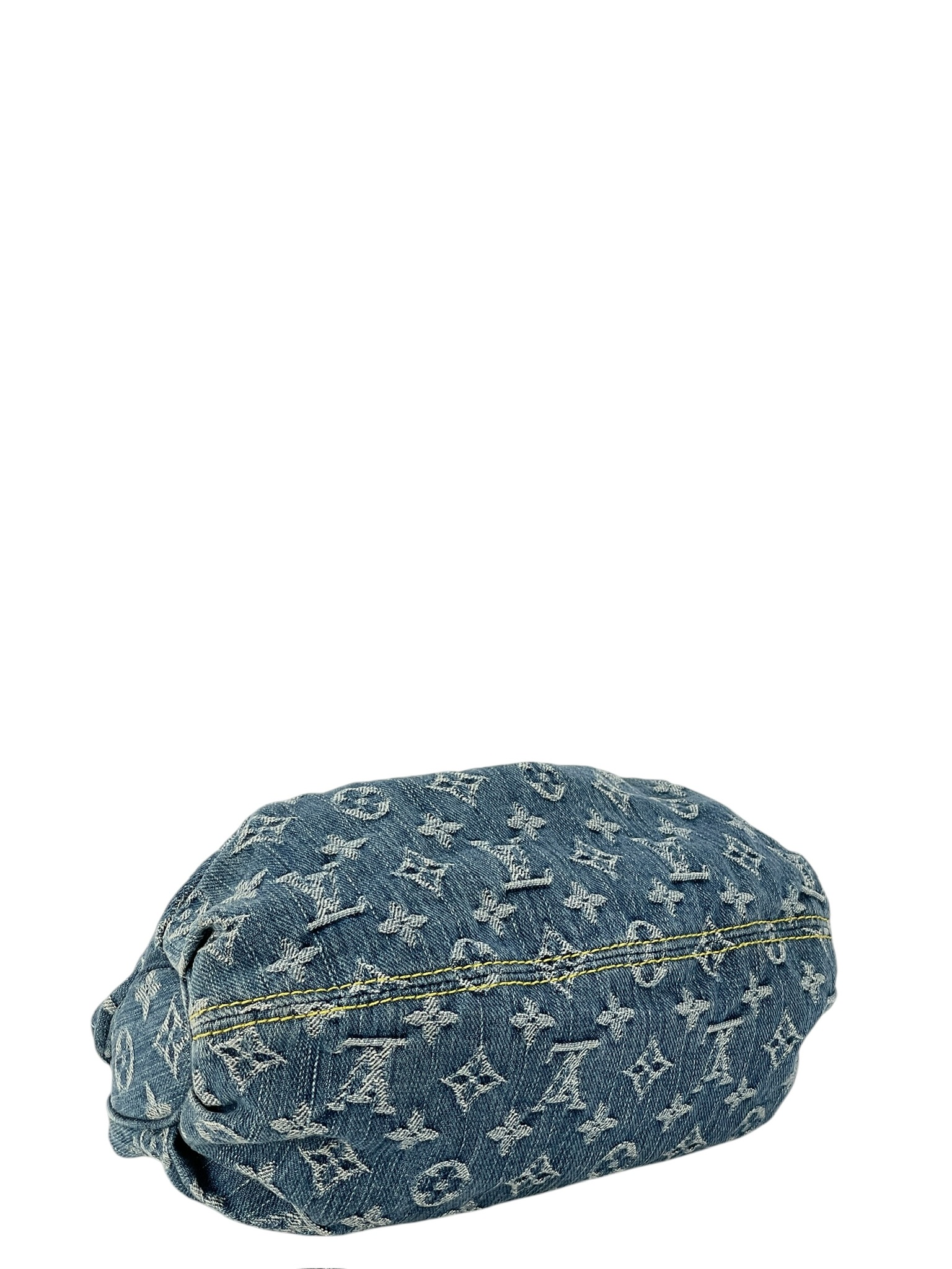 LOUIS VUITTON - Pleaty Blue Monogram Denim