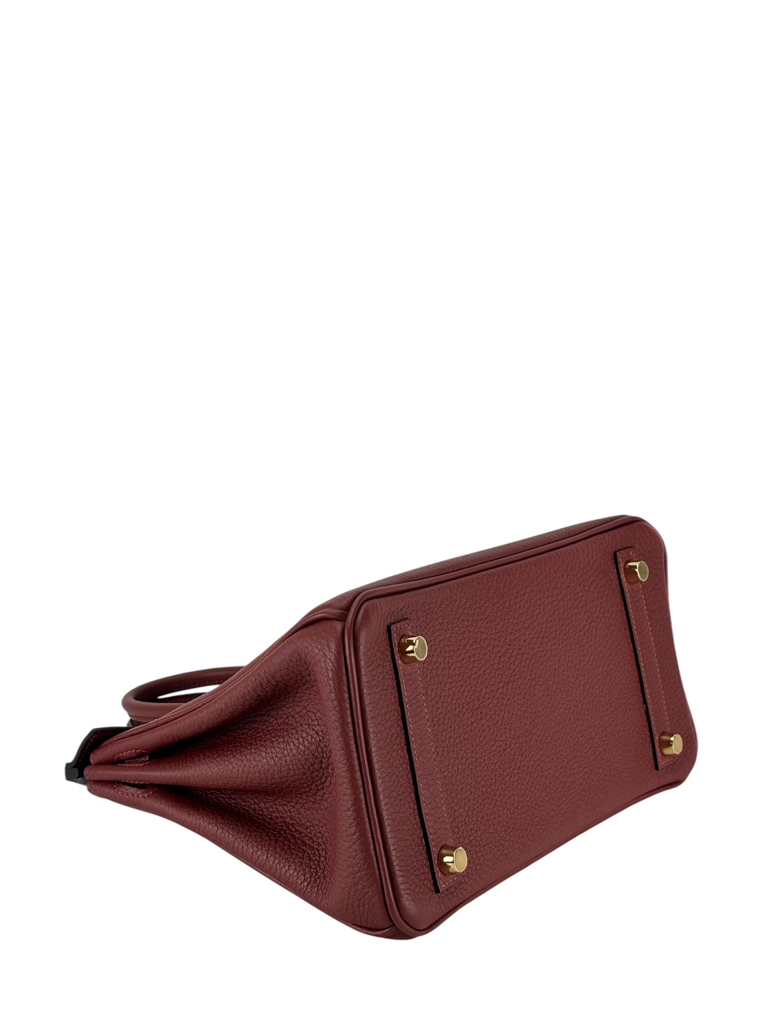 HERMES - Birkin 25 Rouge H Togo Gold Hardware