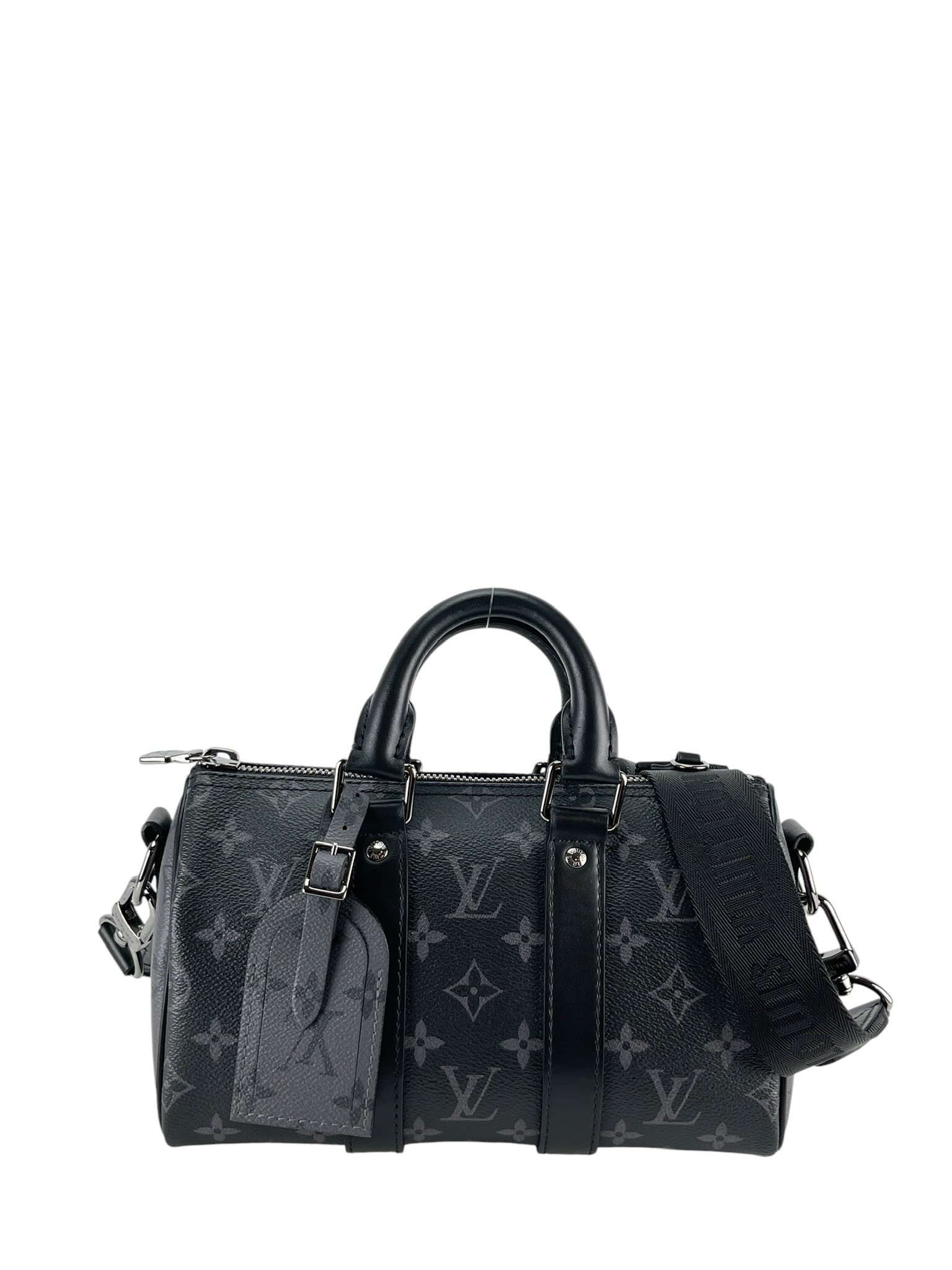 LOUIS VUITTON - Monogram Eclipse Keepall 25 2Way