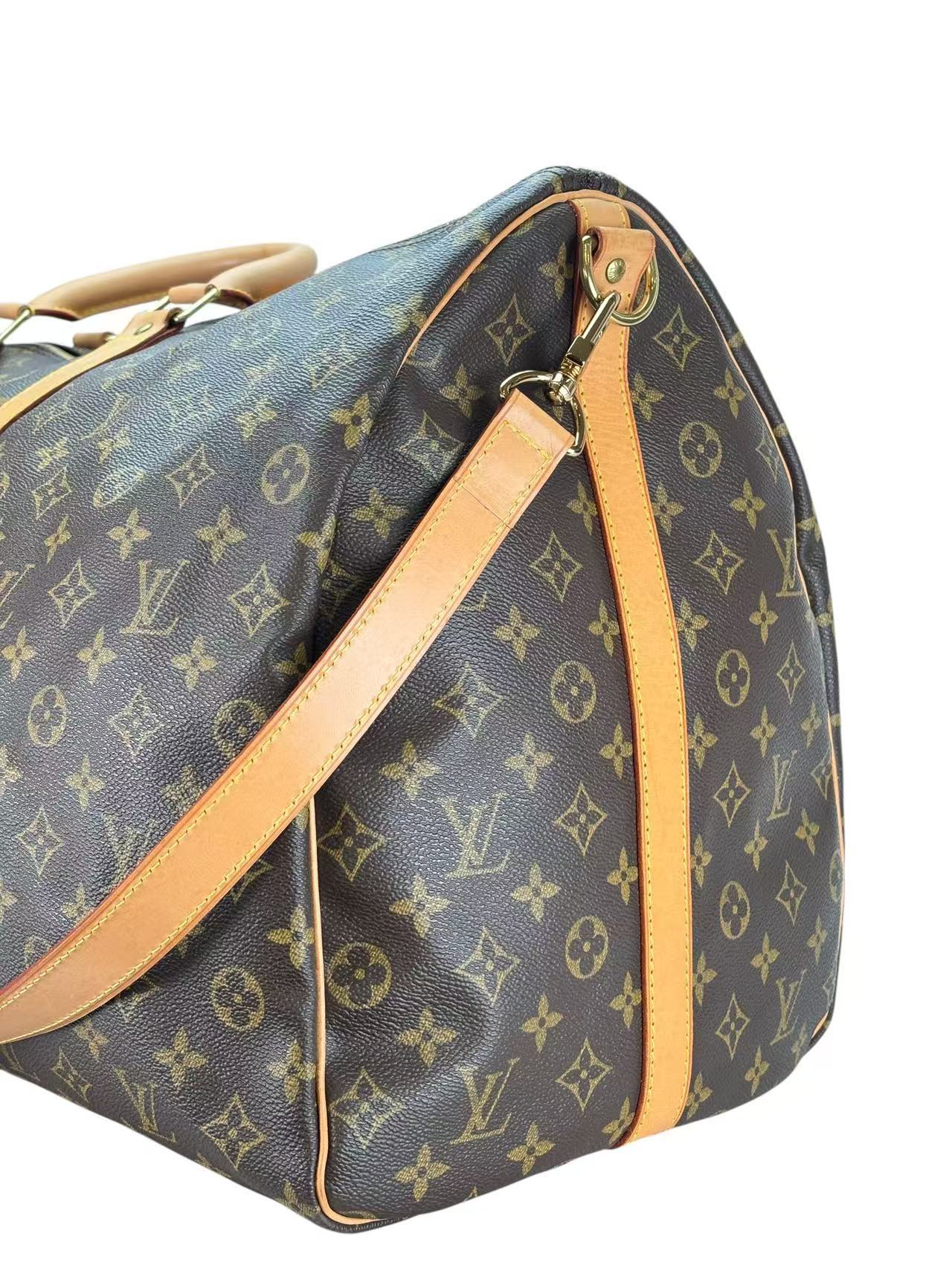 LOUIS VUITTON - Monogram Canvas Keepall 60 Handbag
