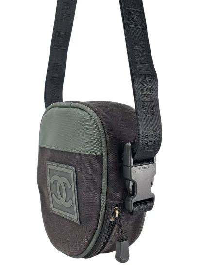CHANEL - No.8 Sports Line COCO Mark Shoulder Bag black