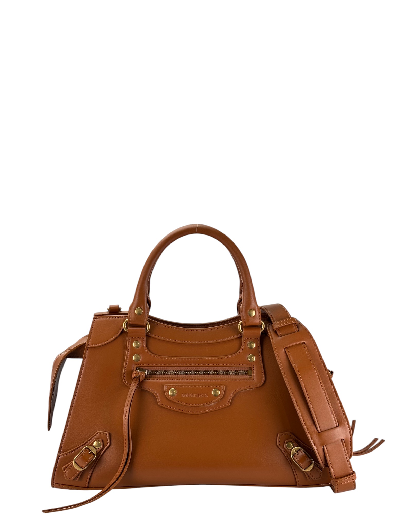 BALENCIAGA - Brown Neo Classic Nao Handbag – Camellia Vintage Tokyo