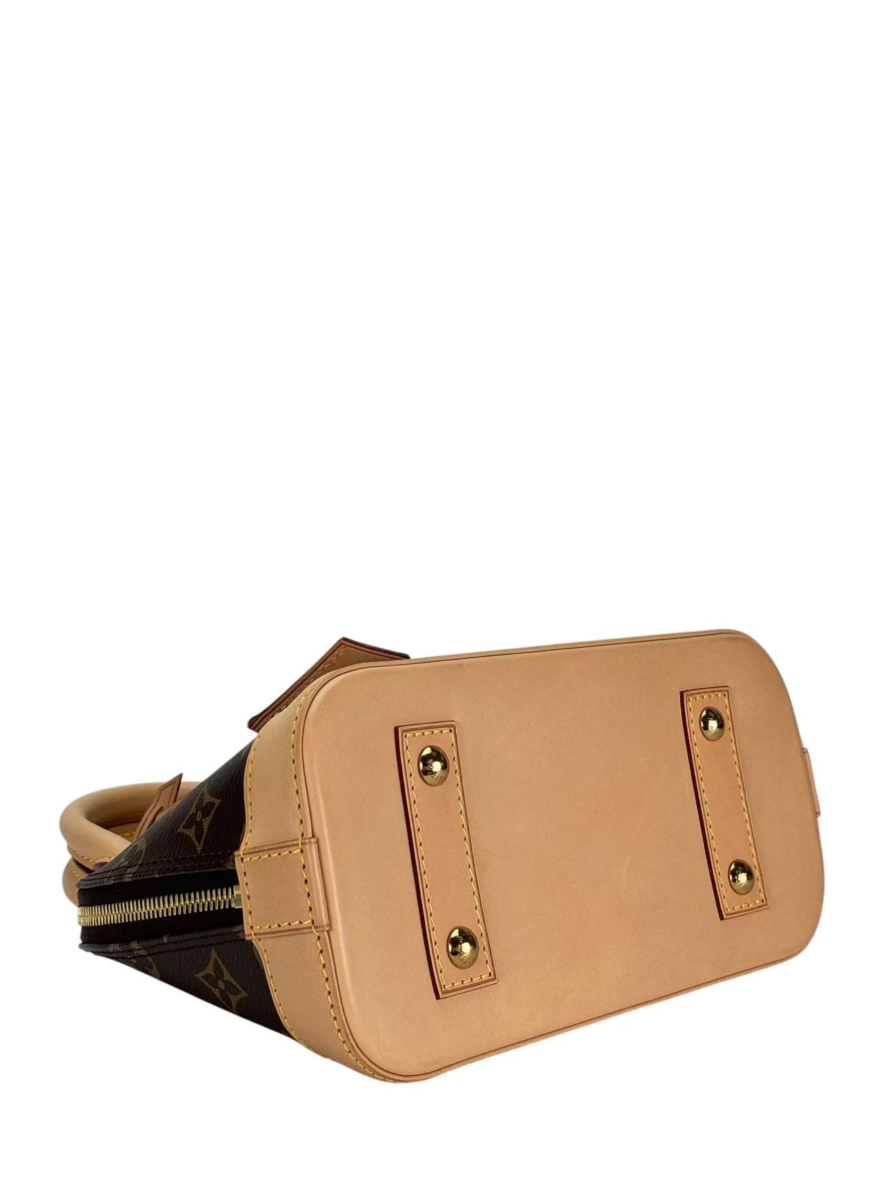 LOUIS VUITTON - Monogram Canvas Alma BB Handbag