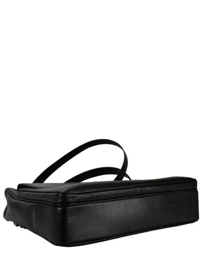 CHANEL - CC Logo Turn Lock Tote Black Caviar