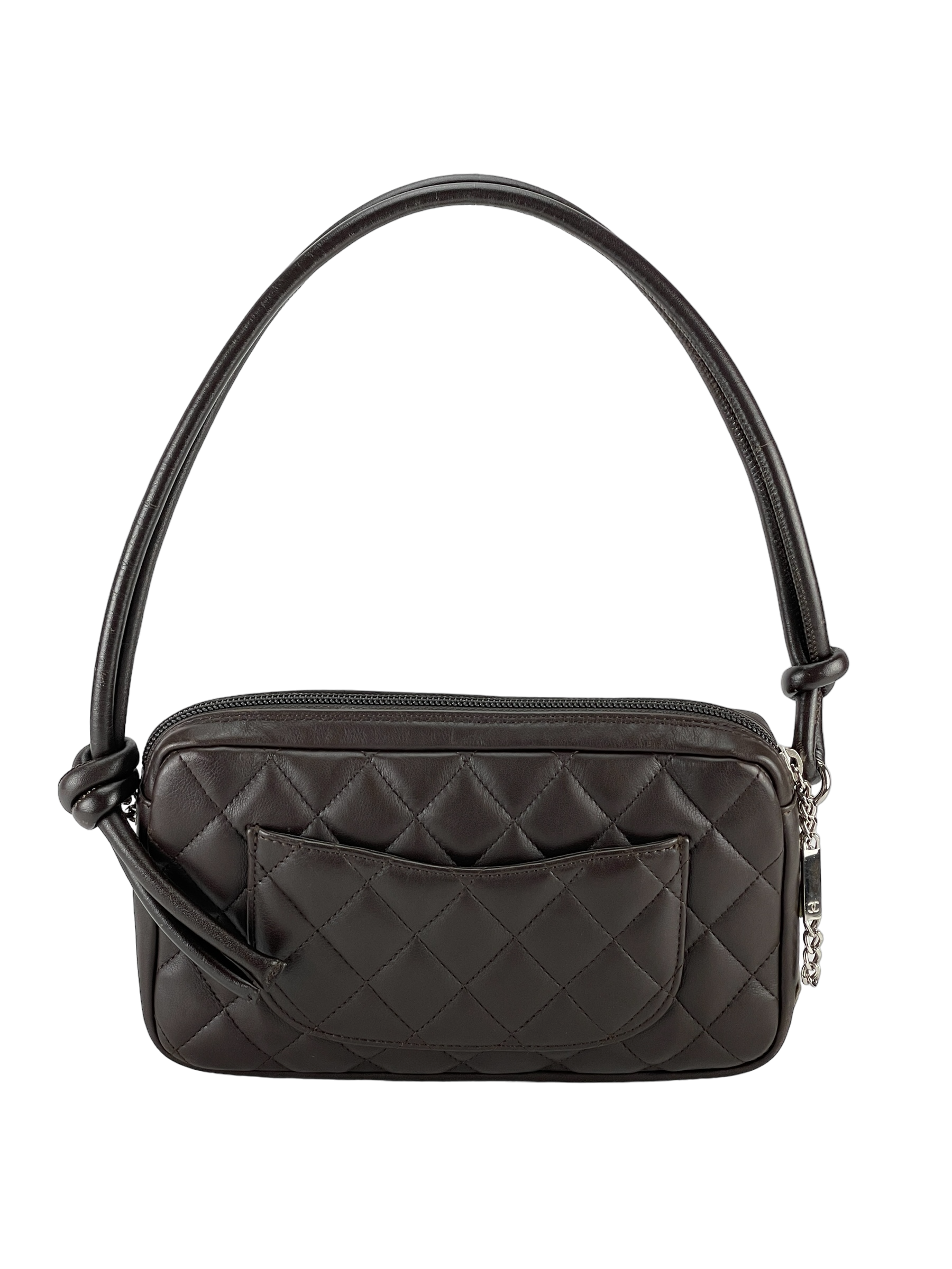 CHANEL - Small Brown Cambon Shoulder Bag