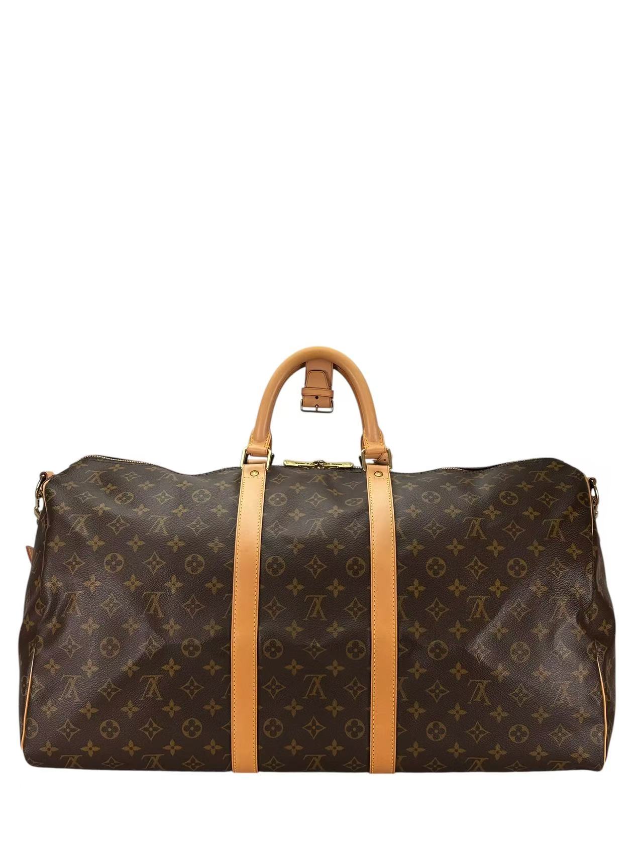 LOUIS VUITTON - Monogram Keepall 55 Bandouliere Bag 