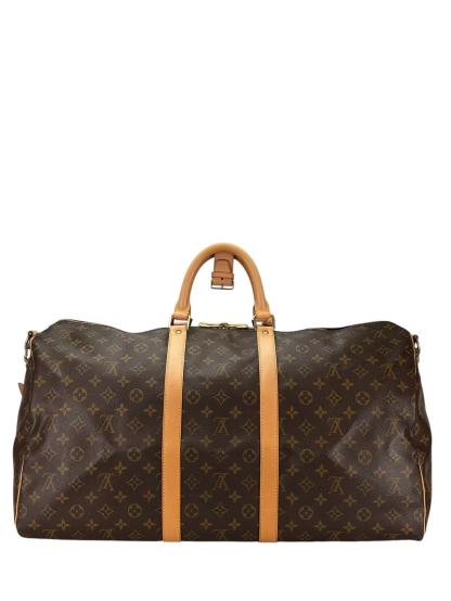LOUIS VUITTON - Monogram Keepall 55 Bandouliere Bag 