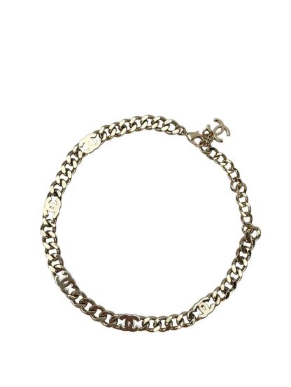 CHANEL - CC Logo Multicolor Necklace