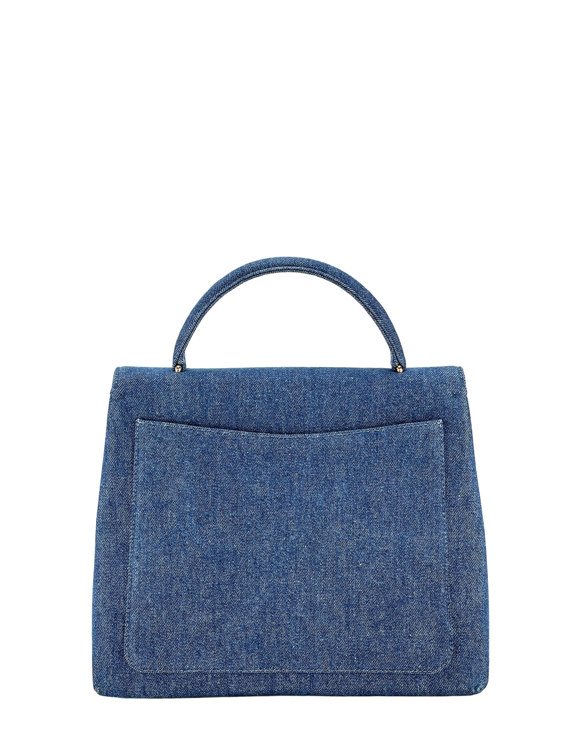 CHANEL - Denim Handle Kelly 30 Bag