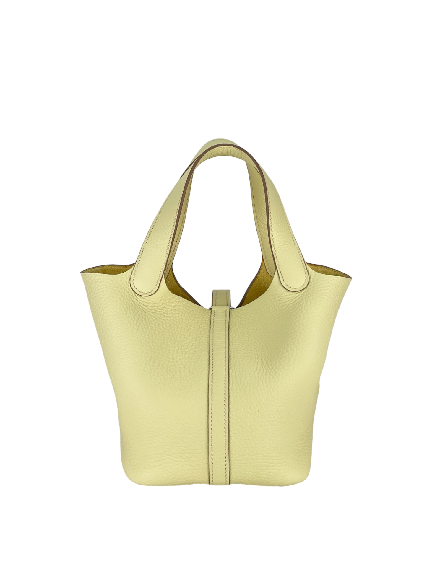 HERMES - Picotin PM Picotin 18 Jaune Milton Clemence Palladium Hardware
