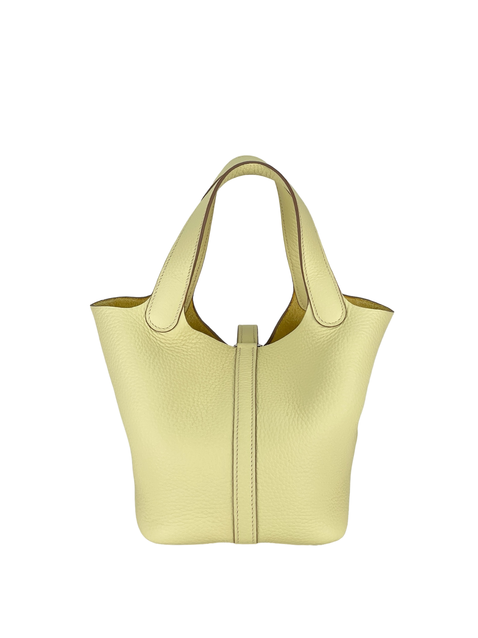 HERMES - Picotin PM Picotin 18 Jaune Milton Clemence Palladium Hardware