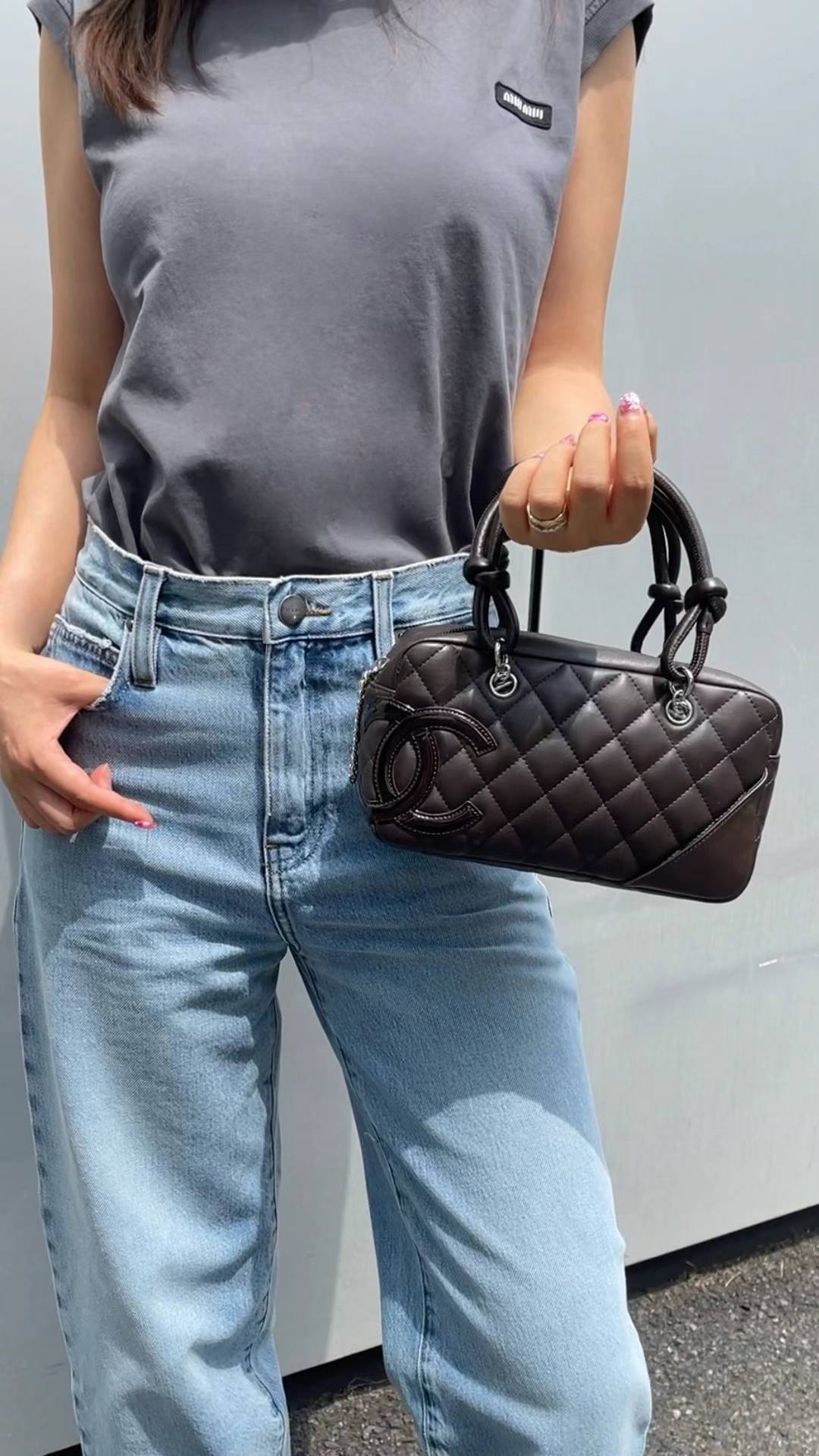 CHANEL - Brown Cambon Hand Bag