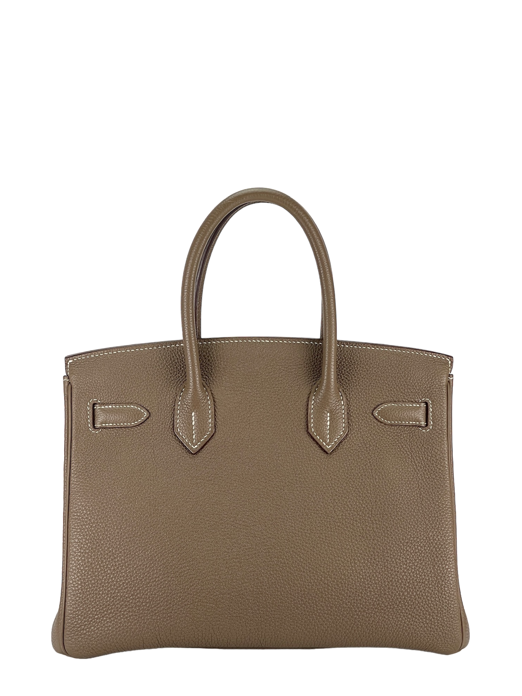 HERMES - Birkin 30 Etoupe Togo Palladium Hardware