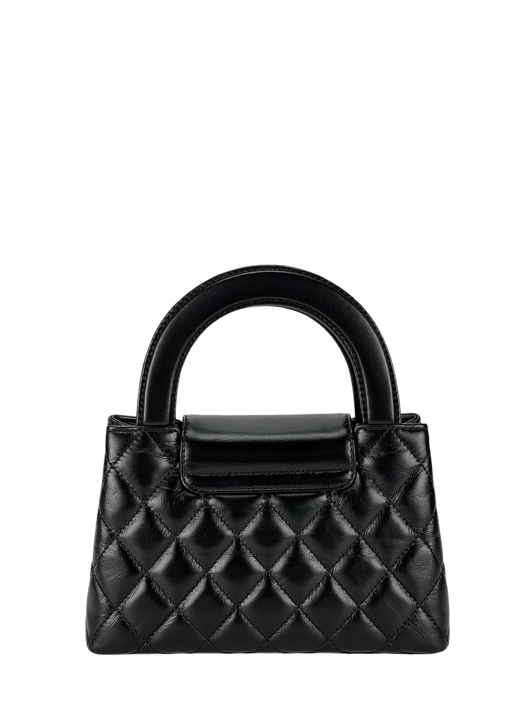 CHANEL -  24A Small Calfskin Kelly Hand Bag