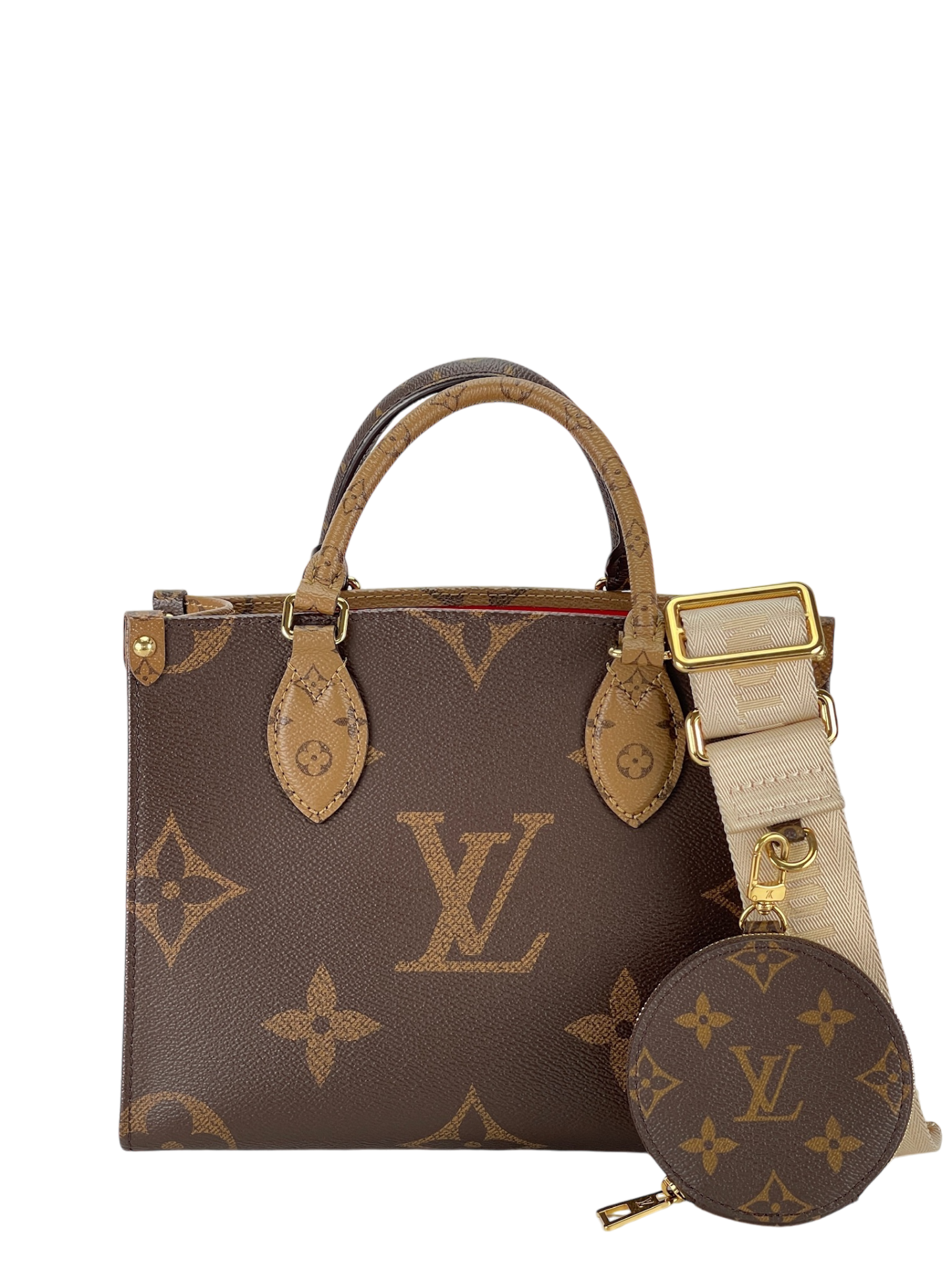 LOUIS VUITTON - OnTheGo PM Bag Monogram Reverse Coated Canvas