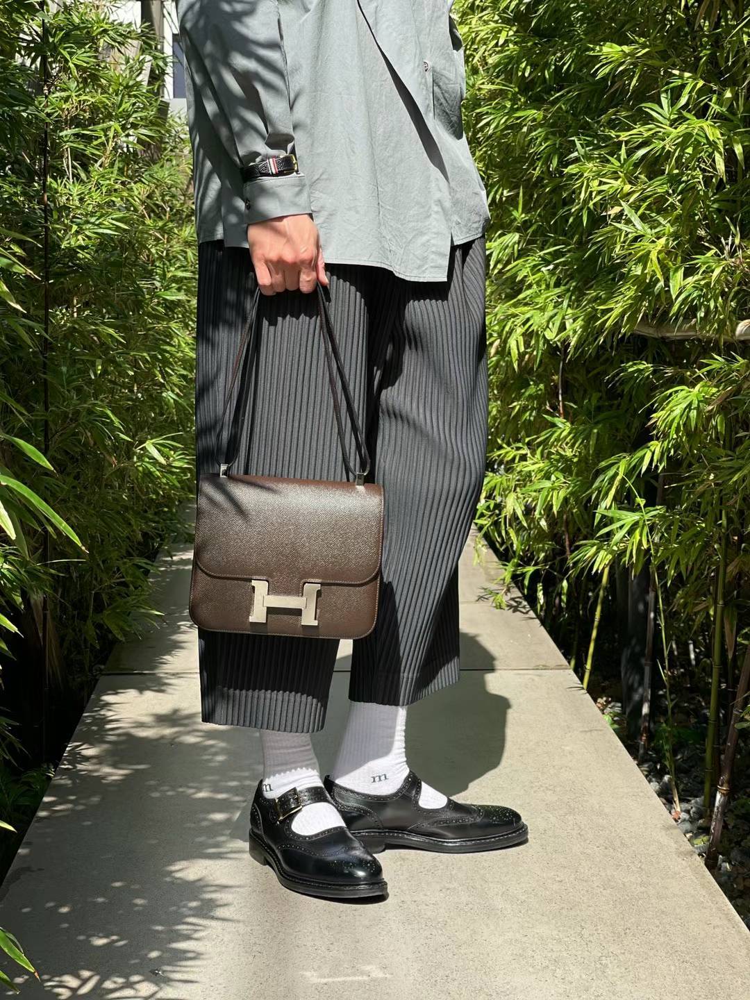HERMES - Constance 23 Ebene Epsom Palladium Hardware