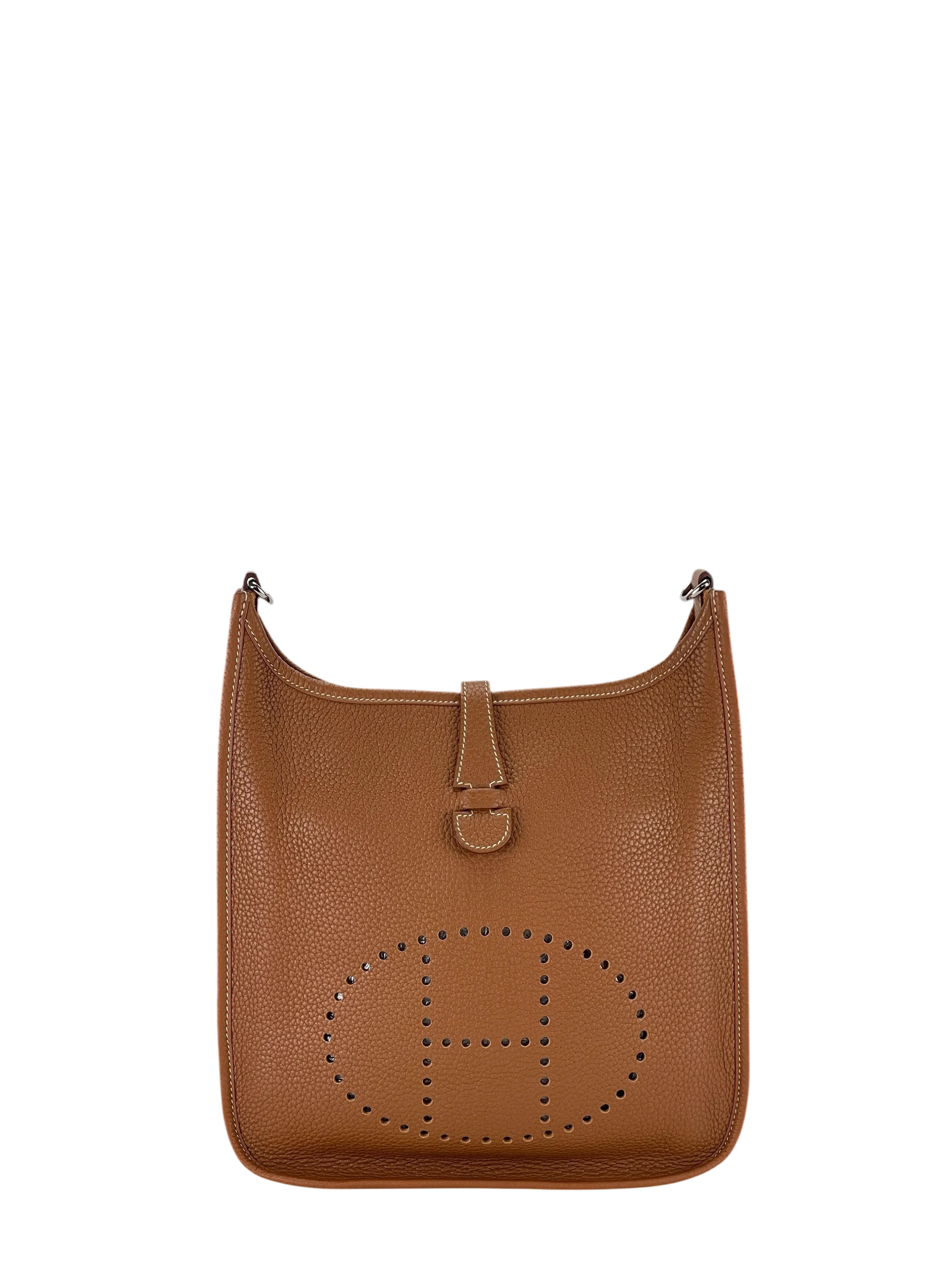 HERMES - Evelyne PM Evelyne 29 Gold Clemence Palladium Hardware