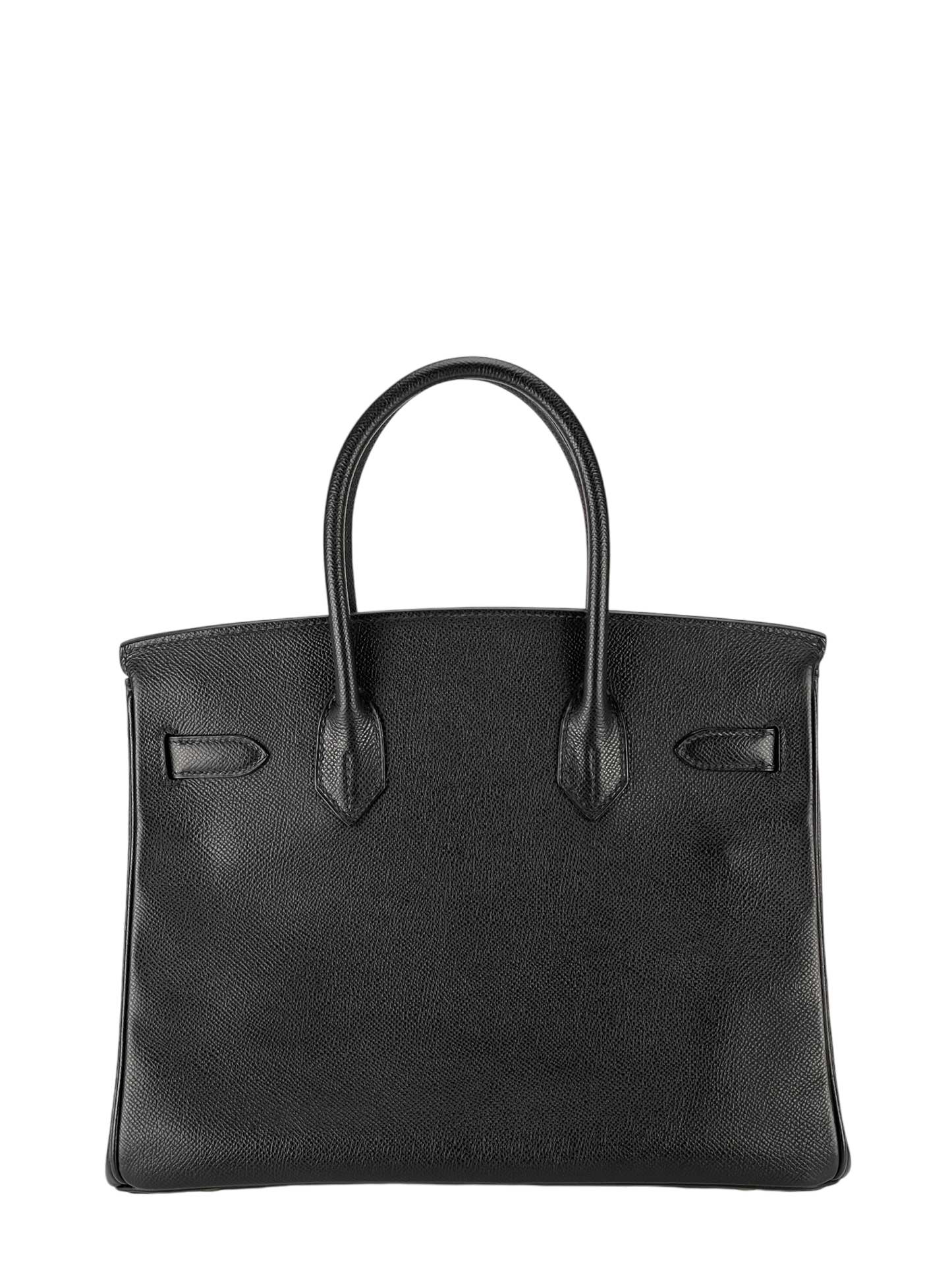 HERMES - Birkin 30 Black Epsom Sliver Hardware