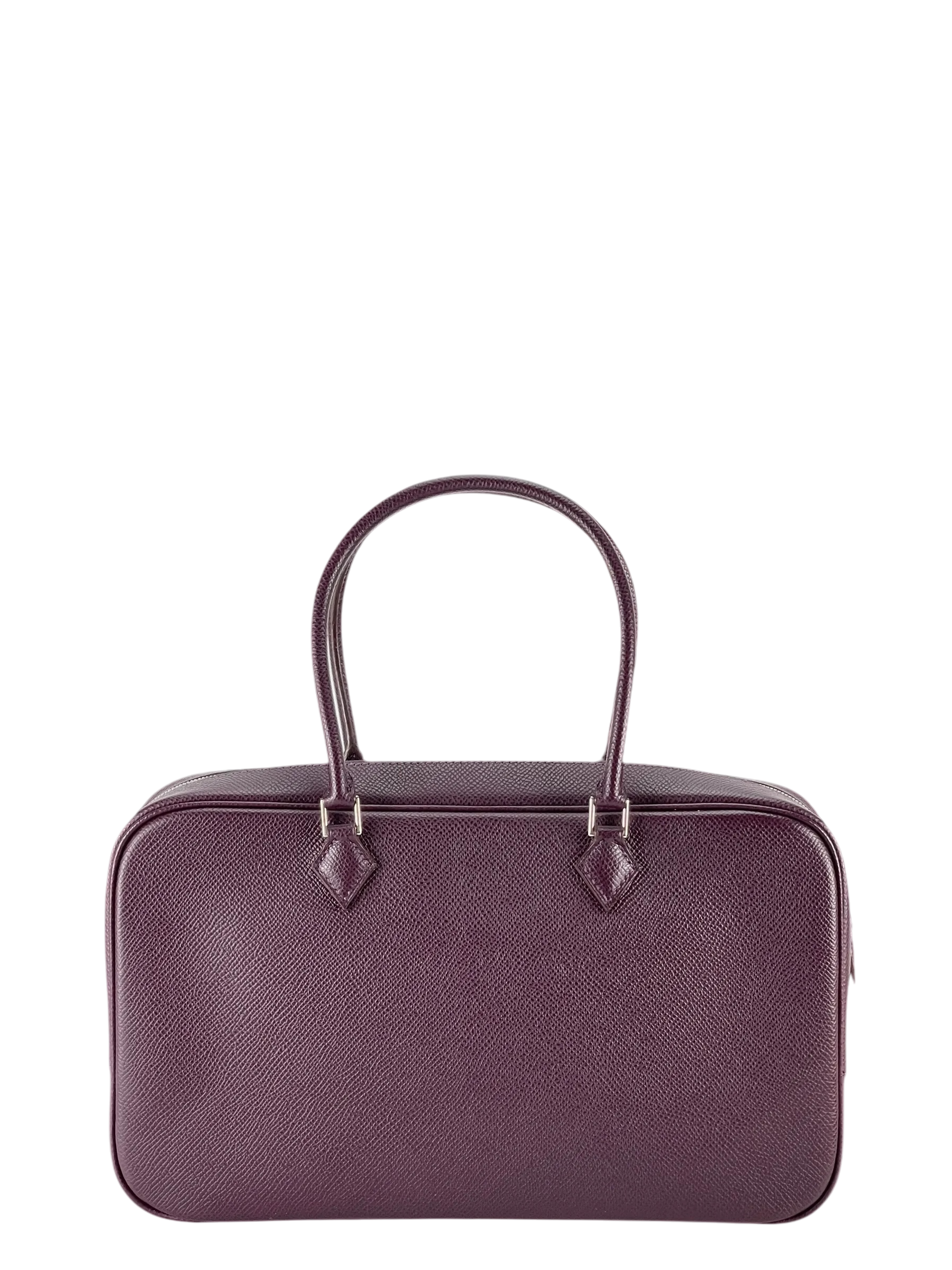 HERMES - Plume 28 N5 Cassis Epsom Palladium Hardware