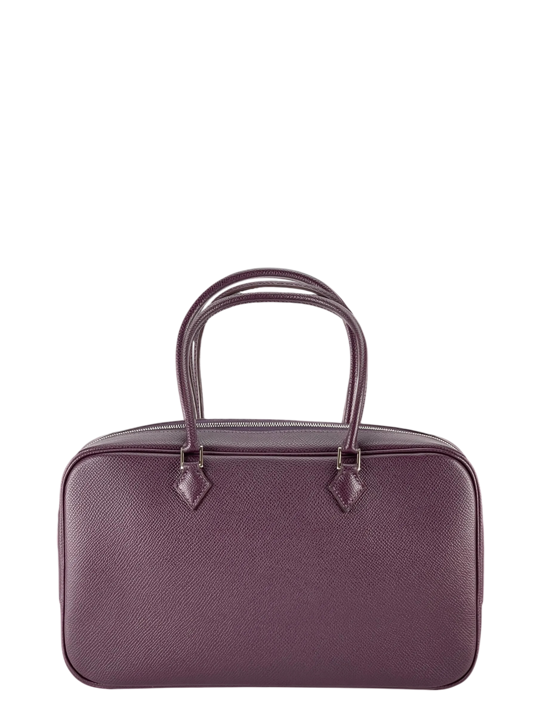 HERMES - Plume 28 N5 Cassis Epsom Palladium Hardware