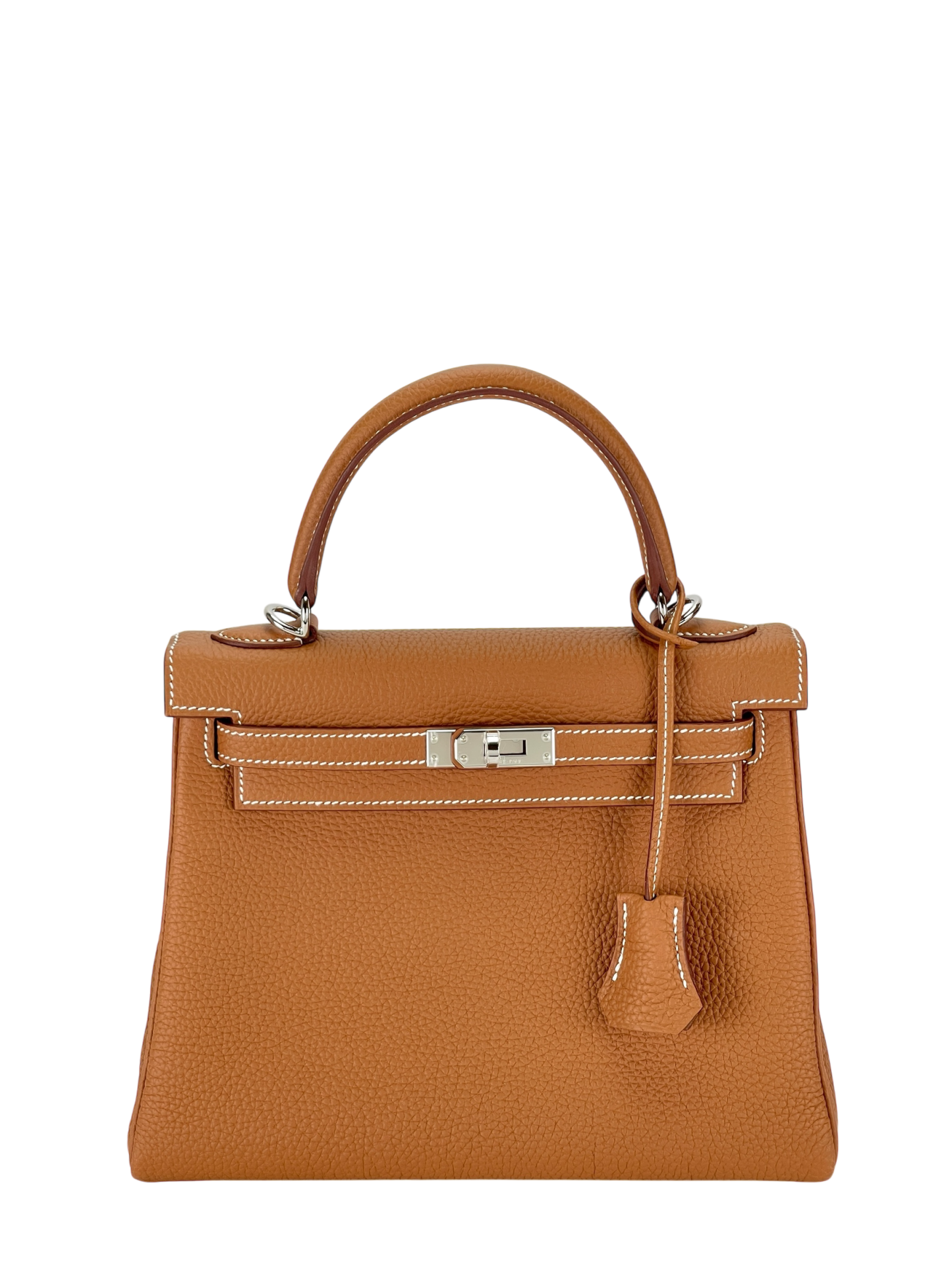 HERMES - Kelly 25 Gold Togo Palladium Hardware