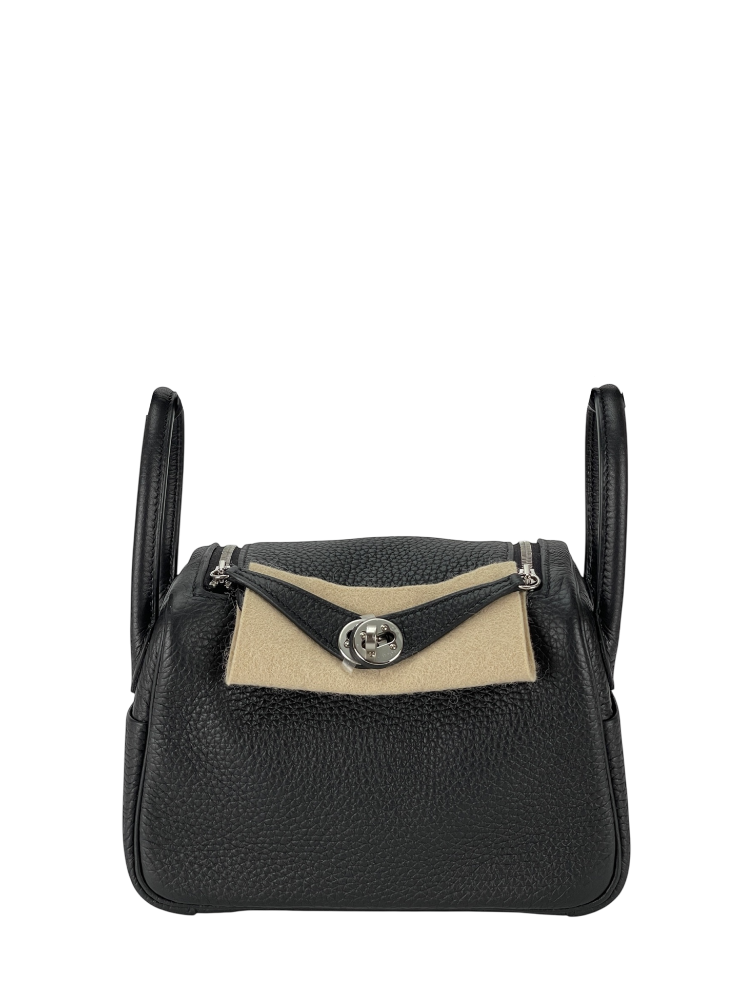 HERMES - Mini Lindy Black TC Palladium Hardware