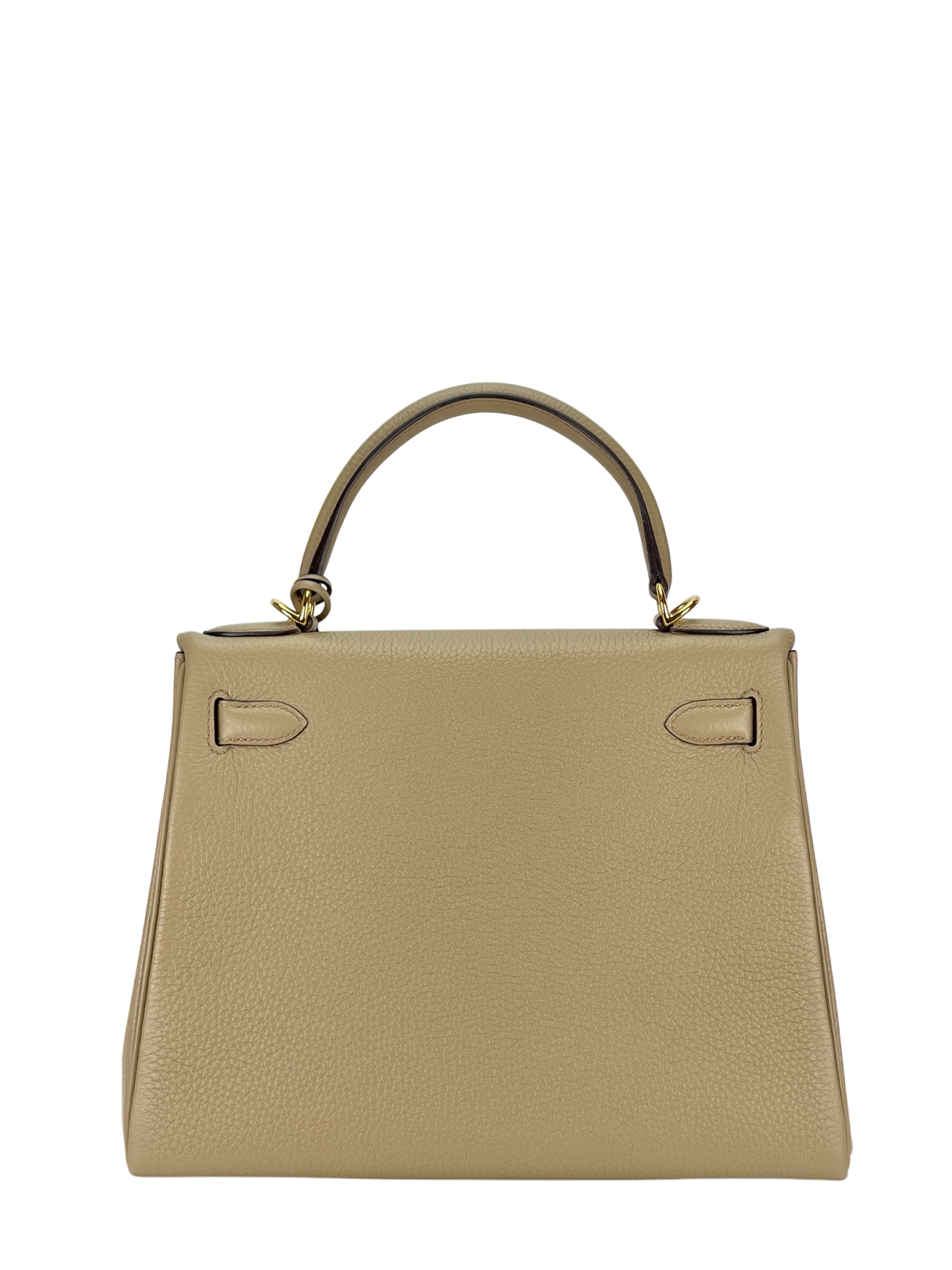 HERMES - Kelly 28 8Q Beige Marfa Gold TC Gold Hardware