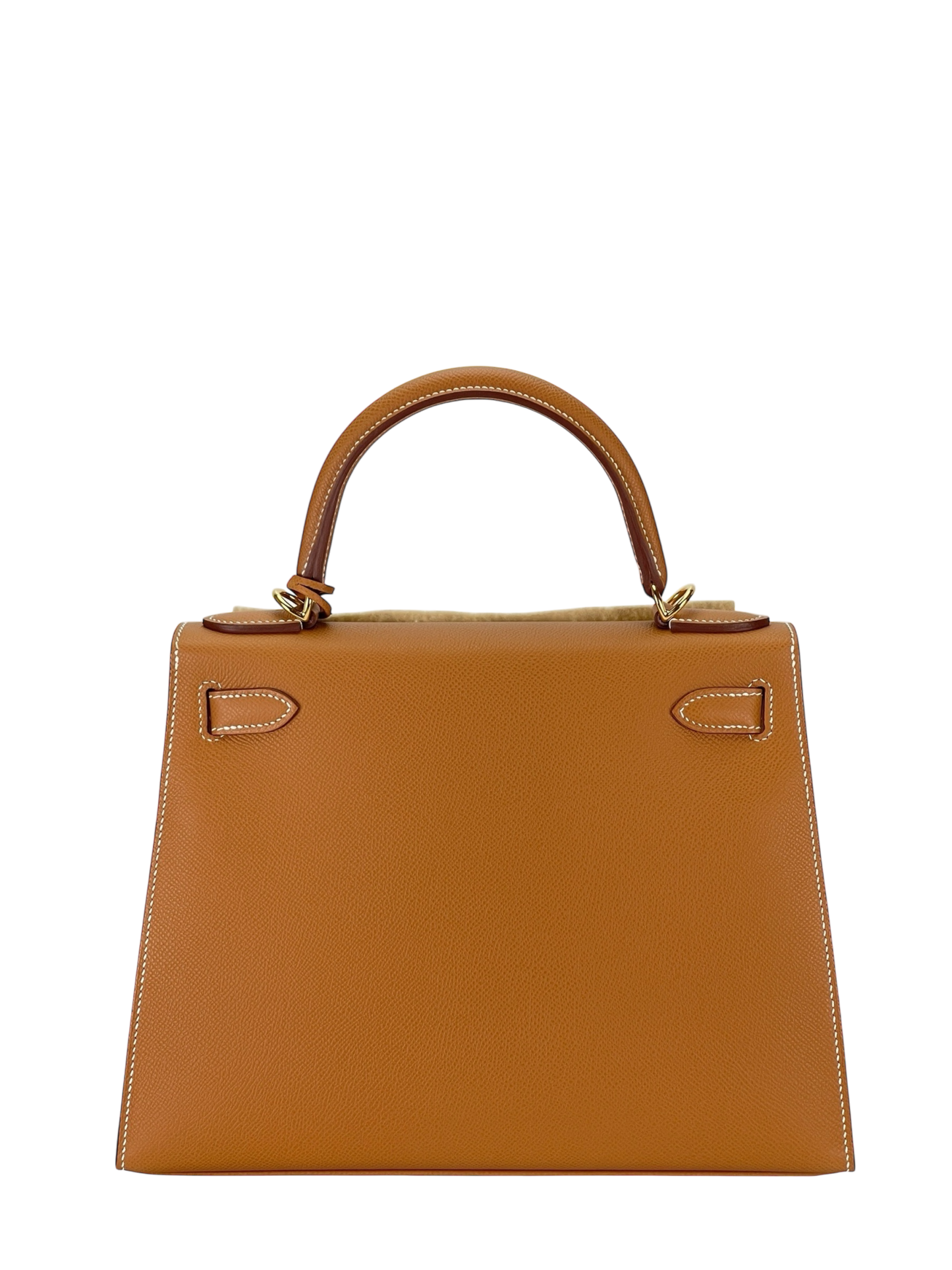 HERMES - Kelly 28 Gold Epsom Gold Hardware