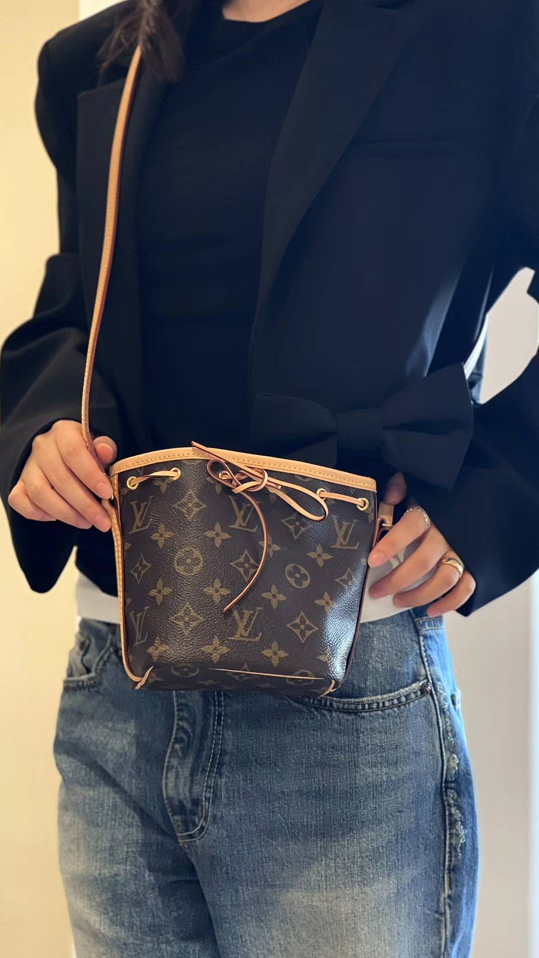 LOUIS VUITTON - Monogram Nano Noe Bag